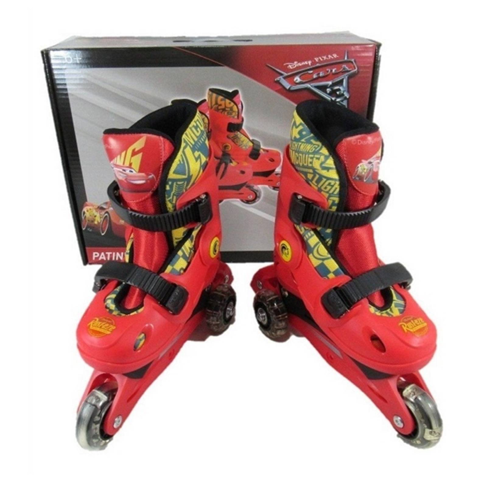 Patines Cars Disney Linea Entrenador Ajustable T366417