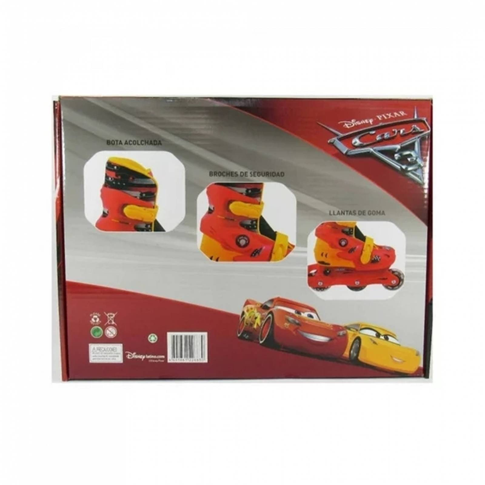 Patines Cars Disney Linea Entrenador Ajustable T366417