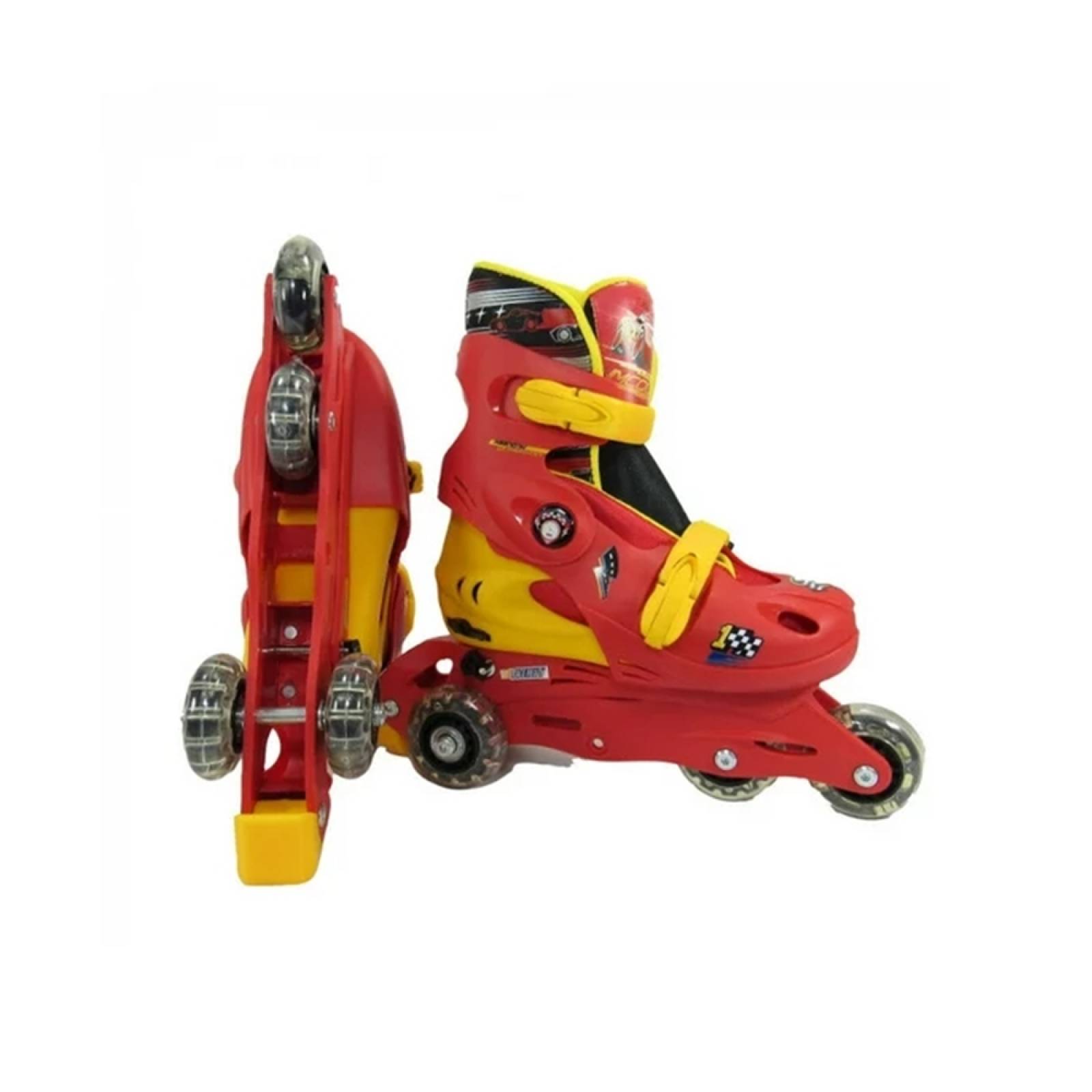 Patines Cars Disney Linea Entrenador Ajustable T366417