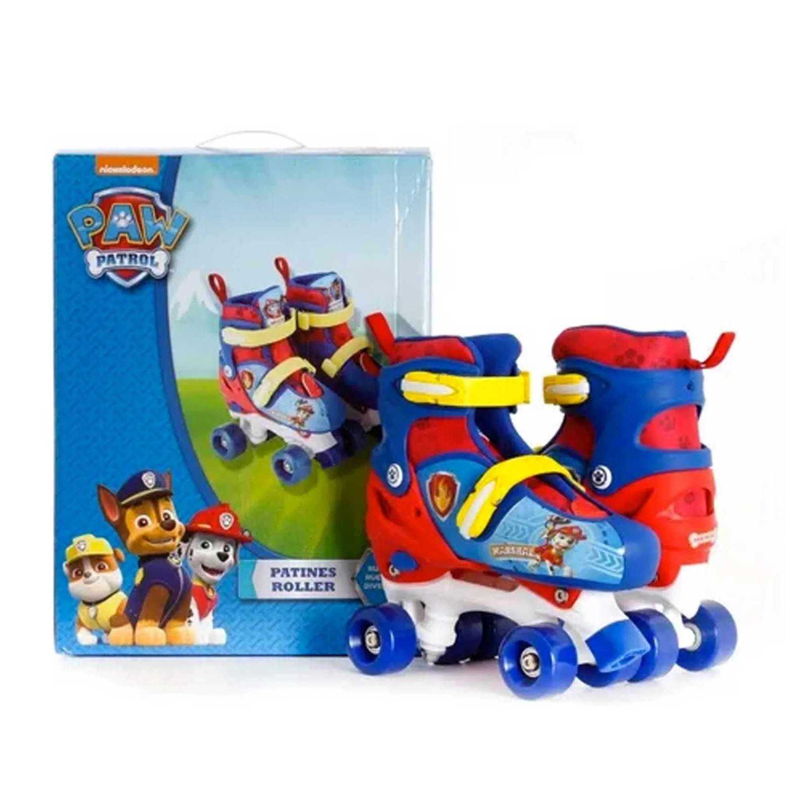 Patines Roller Paw Patrol 4 Ruedas 19 21 Niños T371098