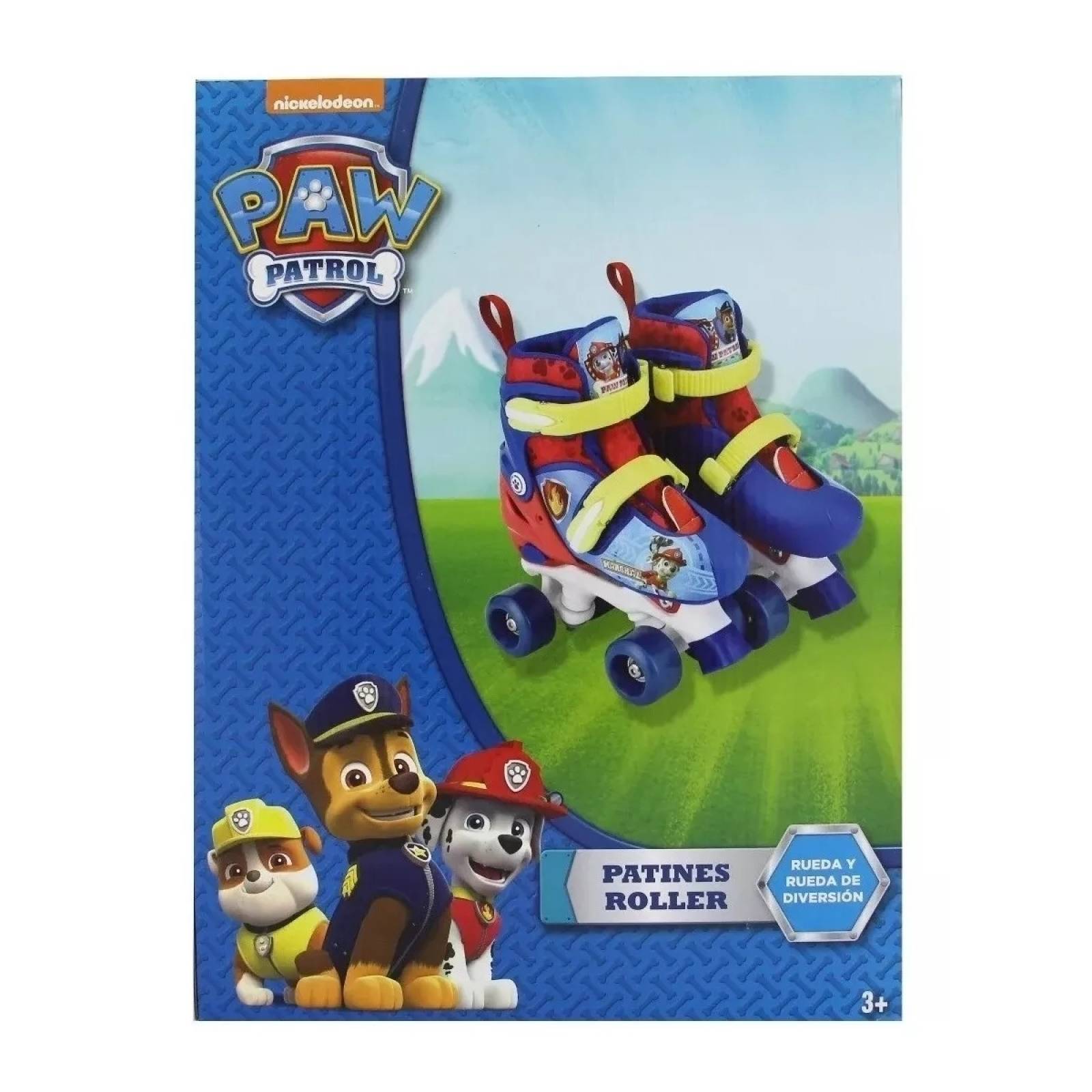 Patines Roller Paw Patrol 4 Ruedas 19 21 Niños T371098