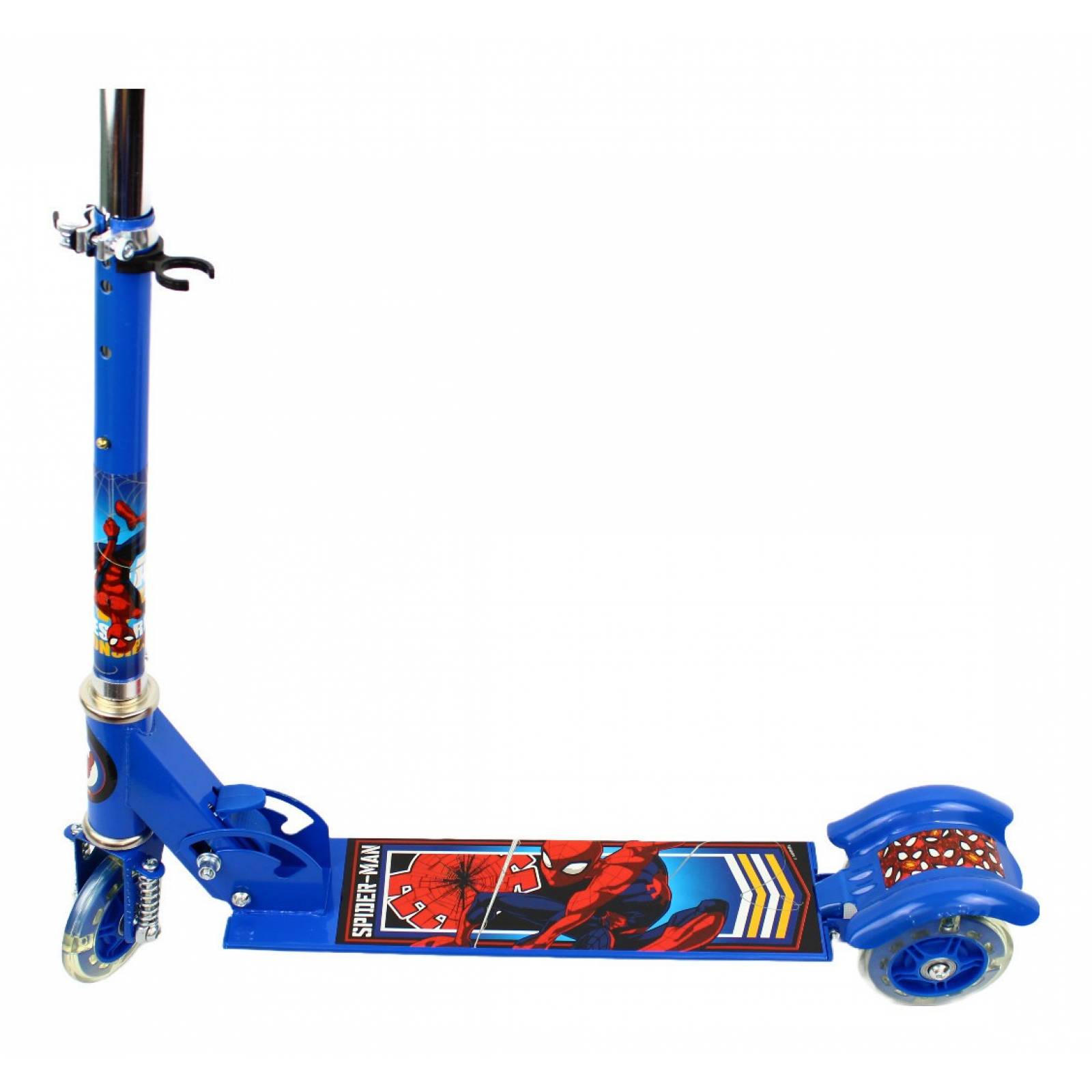 Scooter Con Luz Spiderman Hombre Araña 3 Ruedas T364281