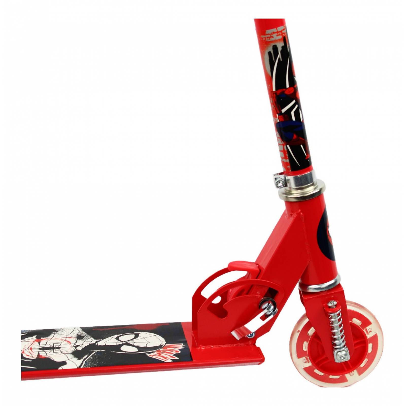 Scooter Con Luz Spiderman Hombre Araña 3 Ruedas T364281