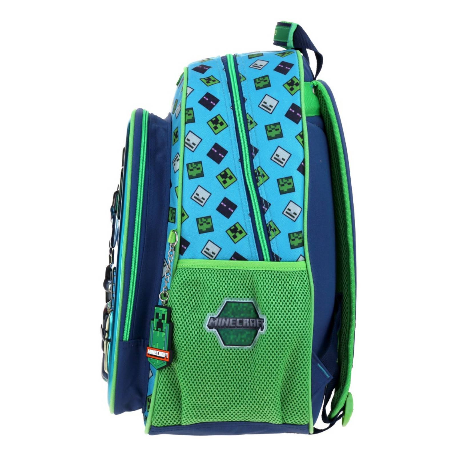 Mochila Escolar Grande Chenson Minecraft Mc65769 9 Sorv
