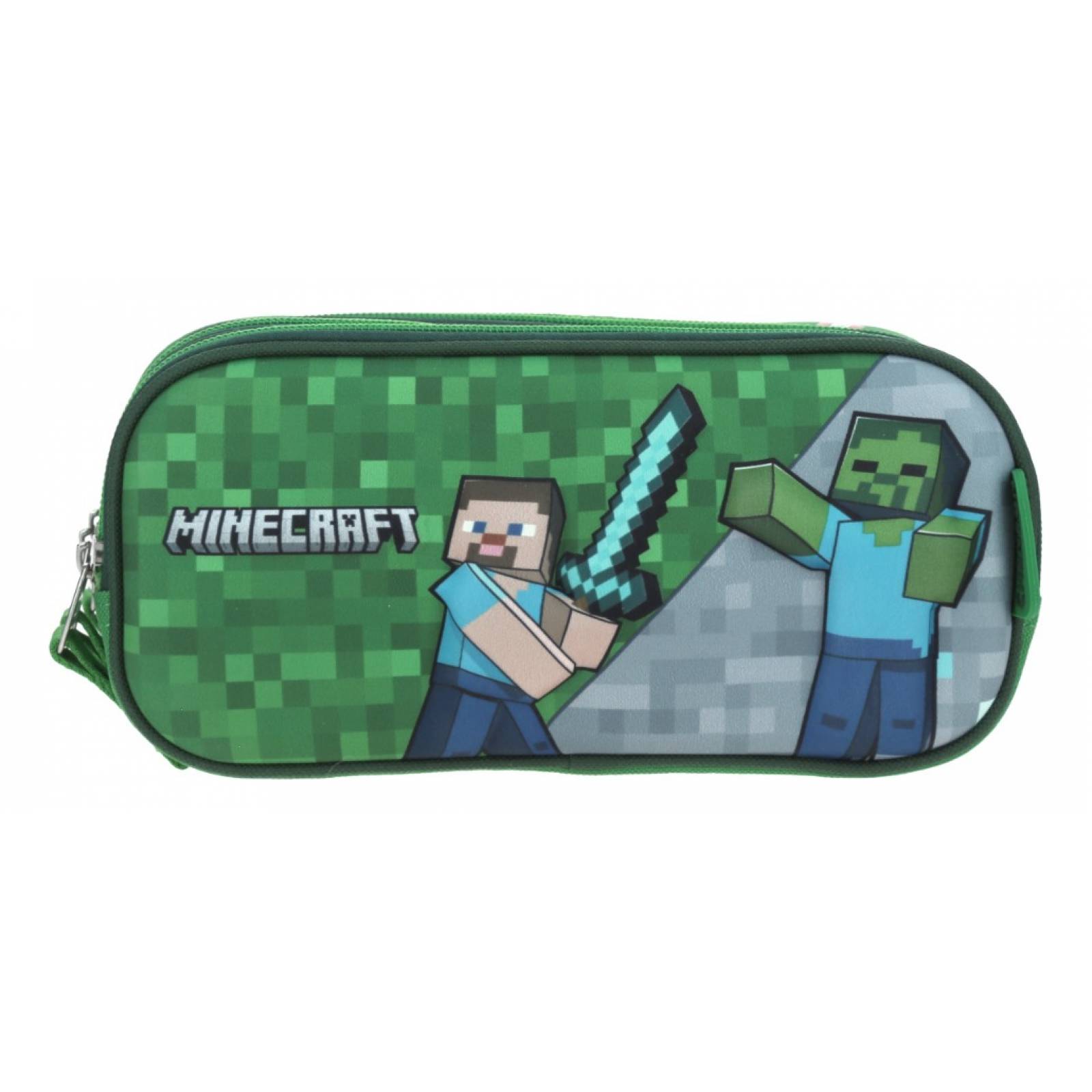 Lapicera Escolar Chenson Minecraft Creeper Mc65674 g Faigt