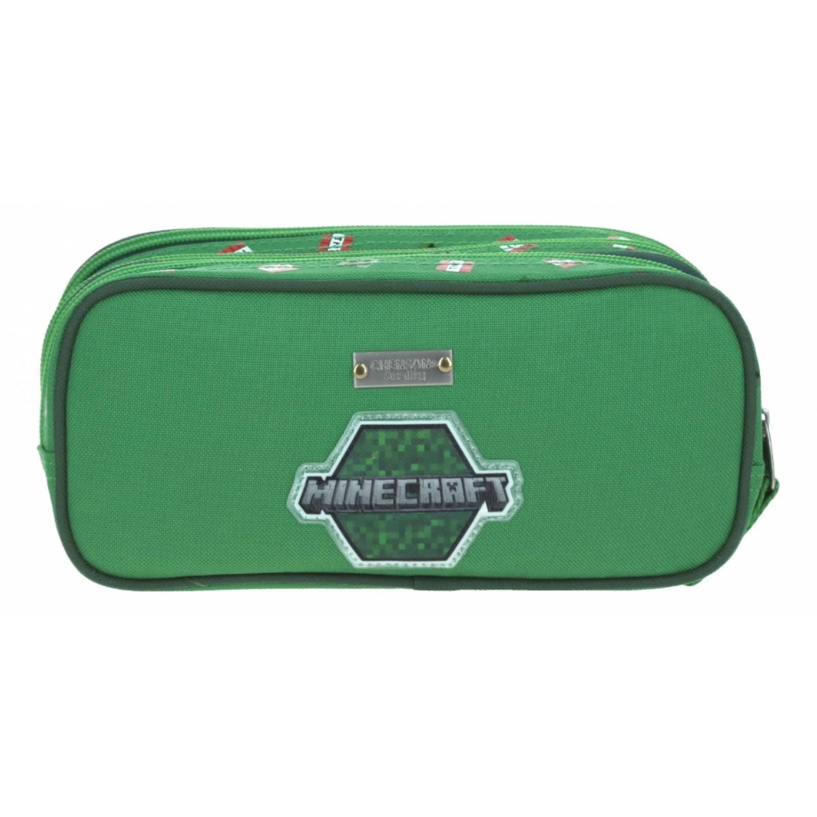 Lapicera Escolar Chenson Minecraft Creeper Mc65674 g Faigt