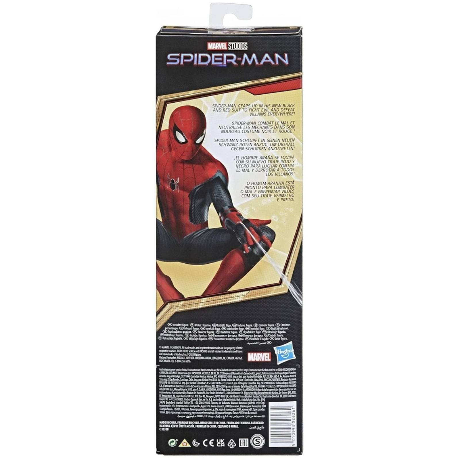 Figura Spiderman Marvel Titan Hero Hombre Araña Hasbro F0233