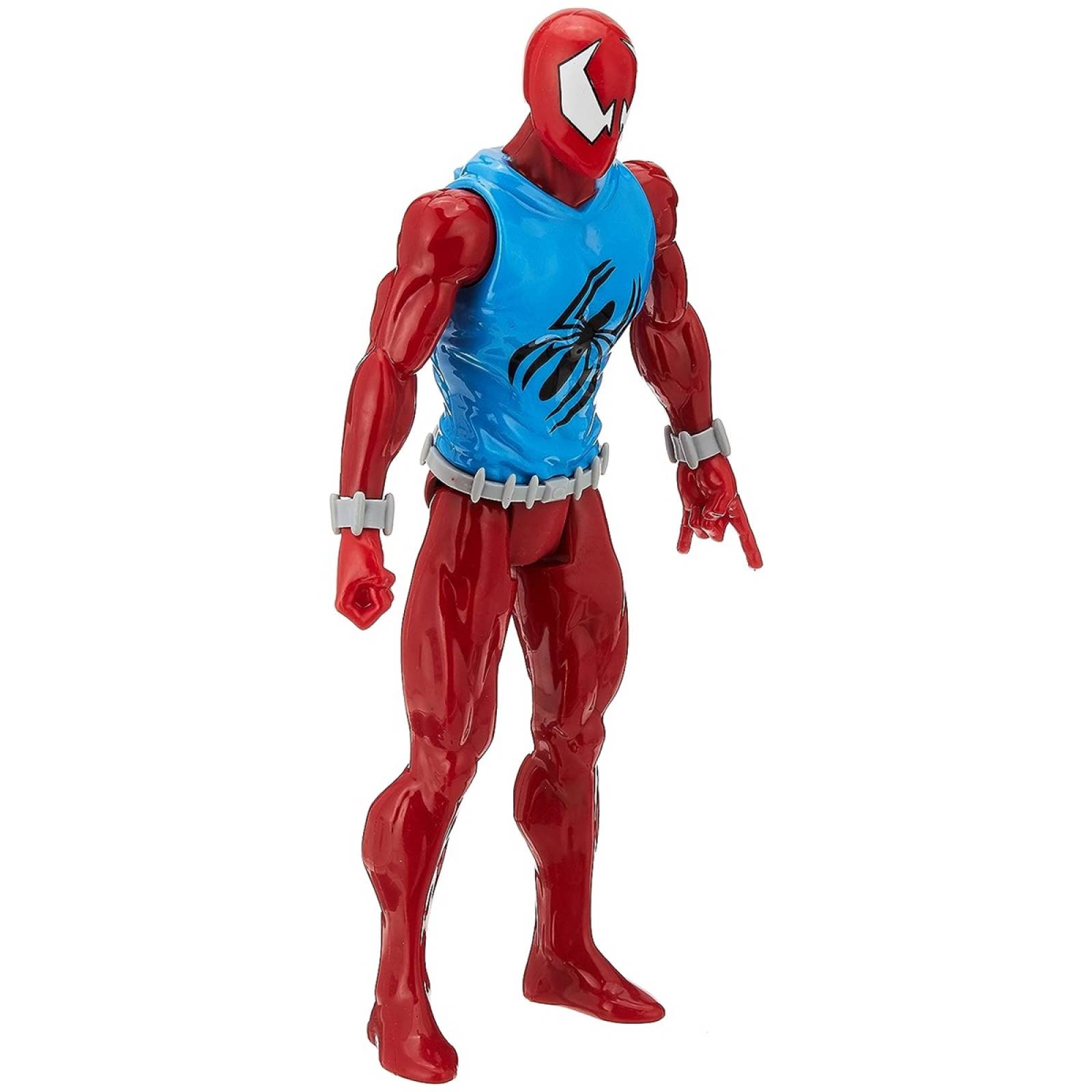 Figura Scarlet Spiderman Titan Hero Hombre Araña Hasbro E8521