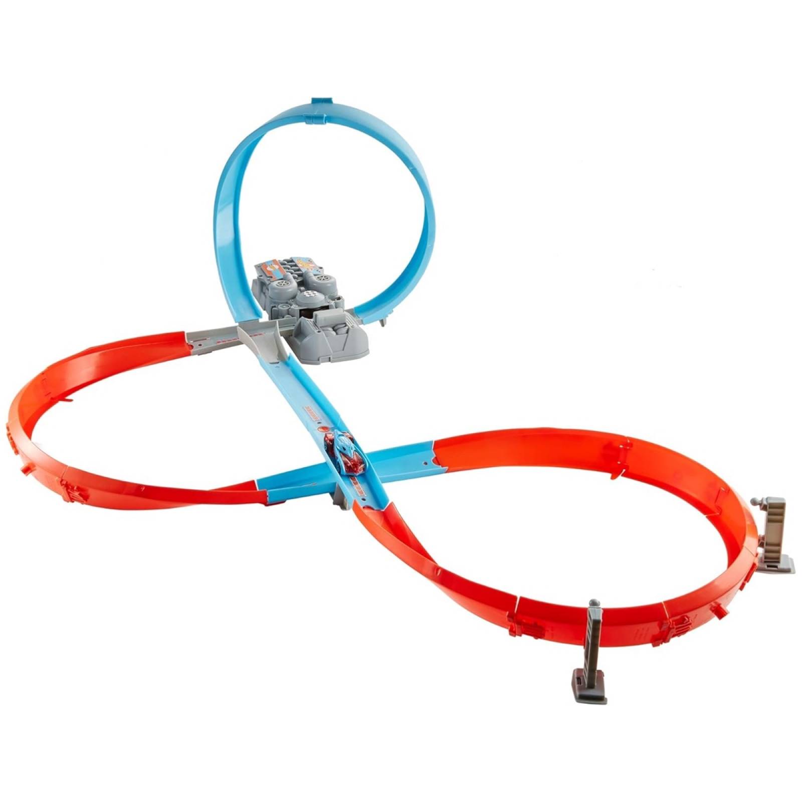Pista Juguete Hot Wheels Action Circuito En 8 GGF92 Mattel