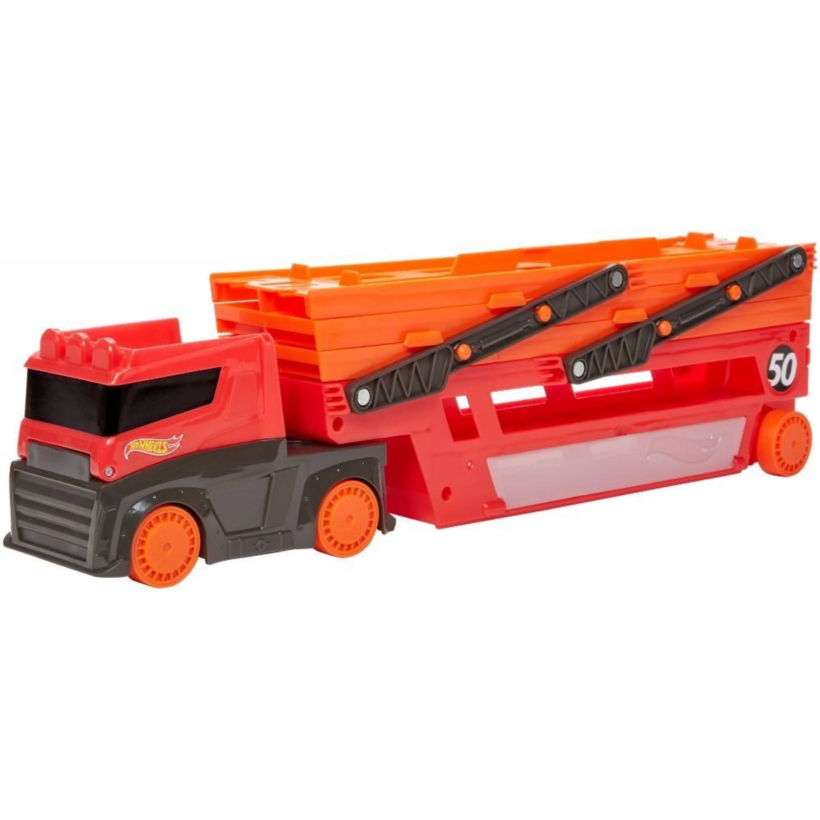 Vehículo De Juguete Hot Wheels City Mega Remolque GHR48