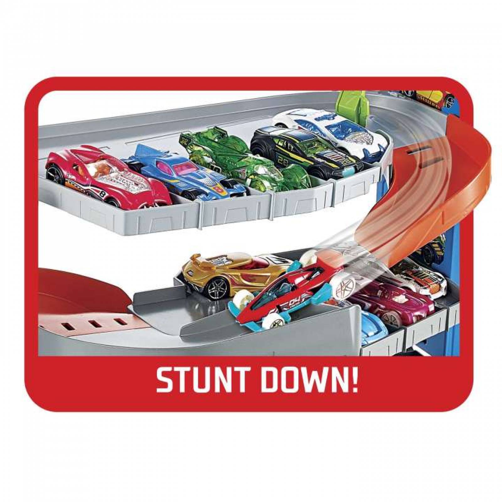 Pista De Juguete Hot Wheels City Garage Extremo GNL70