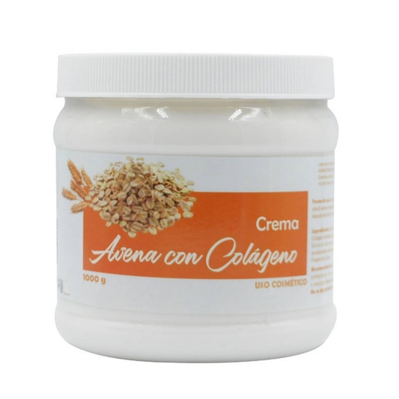 Crema De Avena Con Colágeno Para Piel Seca (1 Kilo)