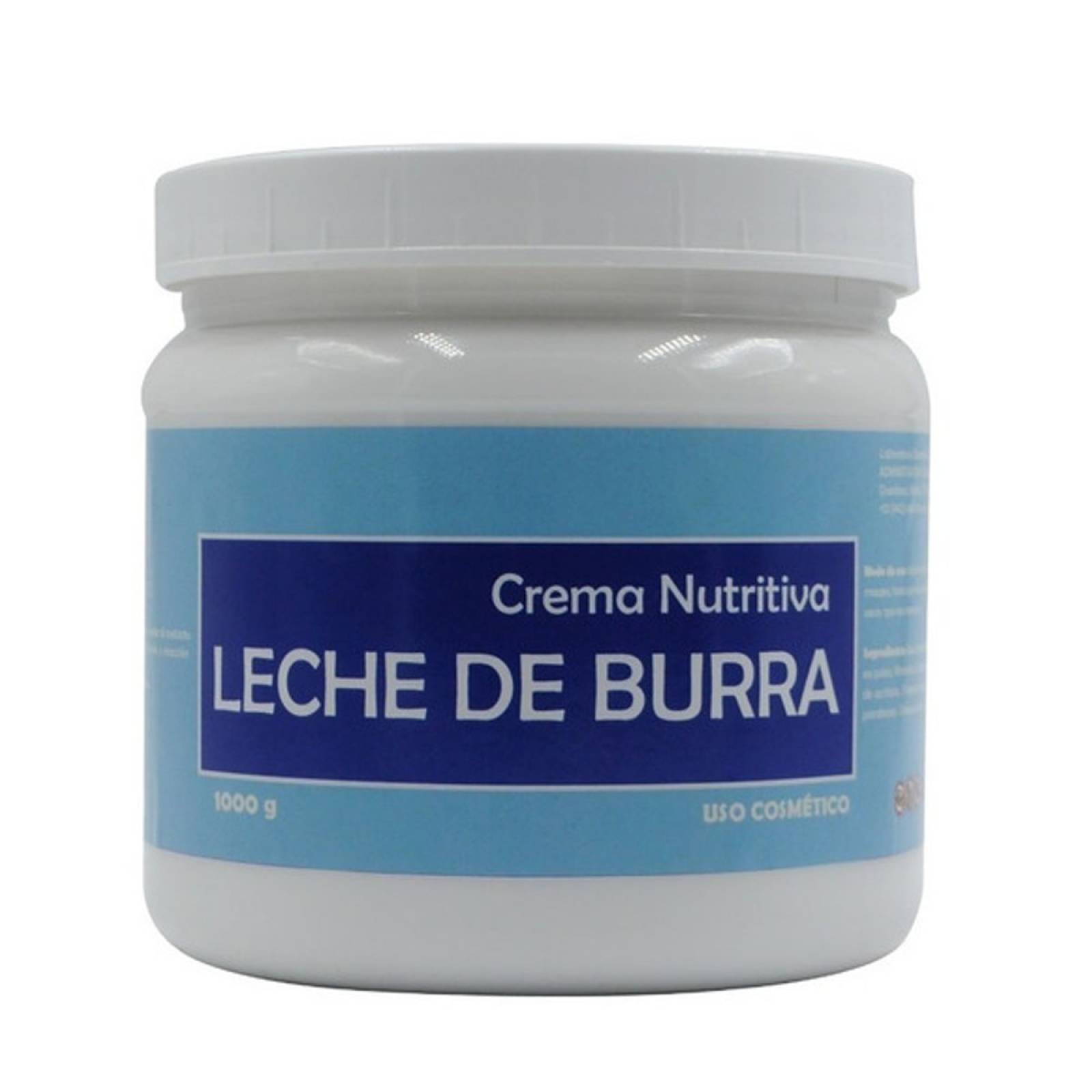 Crema Nutritiva De Leche De Burra Humectante 1 kg