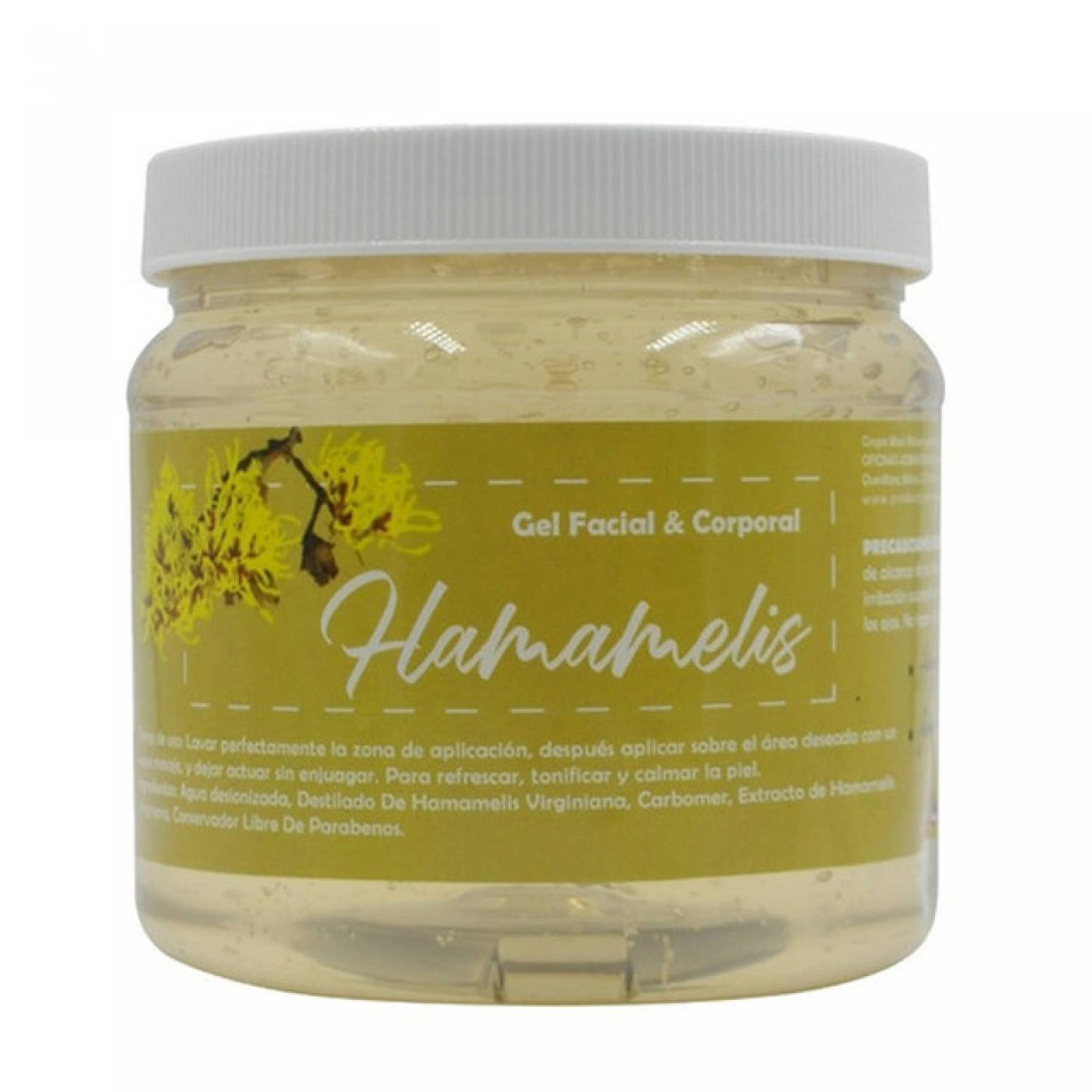 Gel De Extracto De Hamamelis Piel Grasa 1 Kg