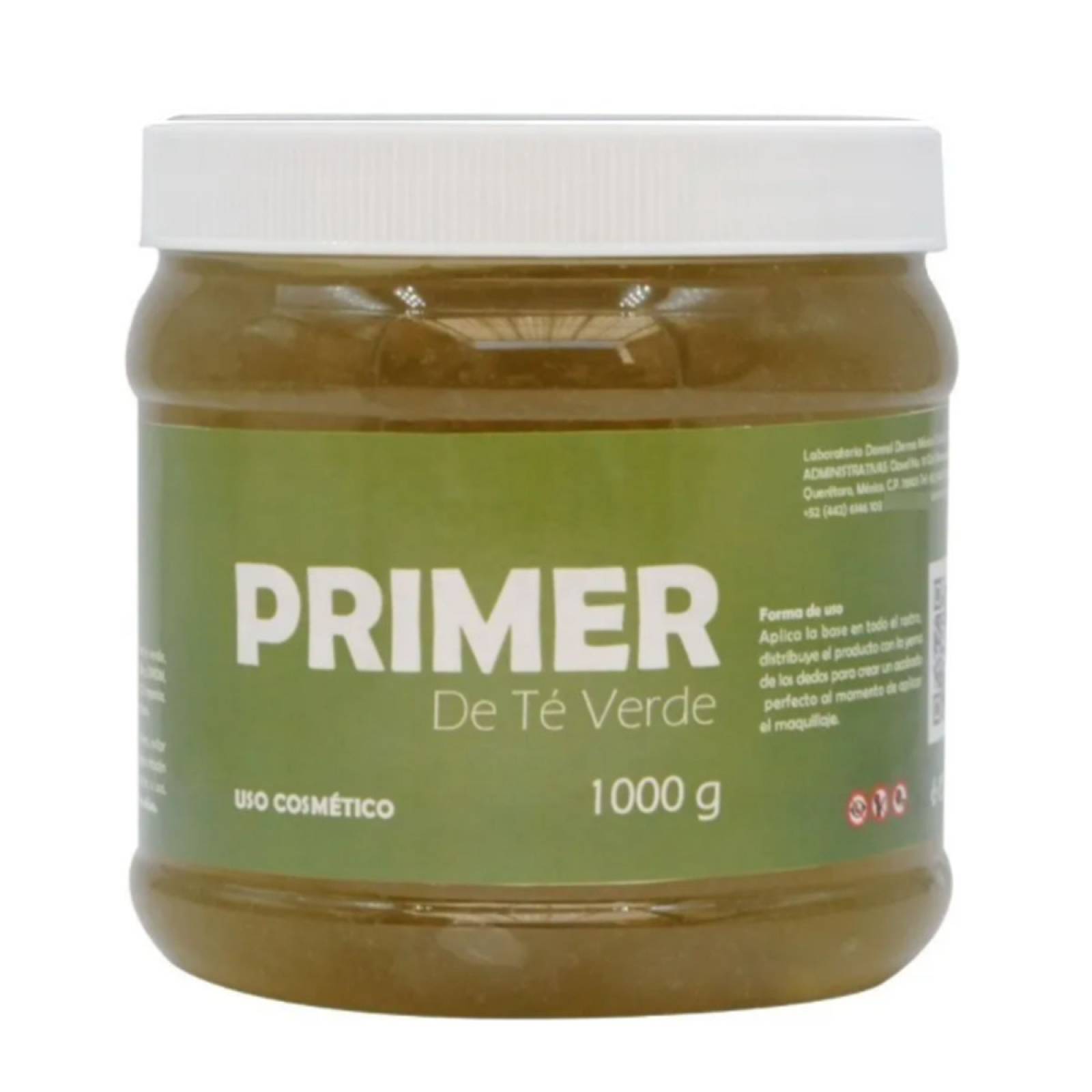 Primer Hidratante De Té Verde Maquillaje Piel Grasa (1 Kilo)