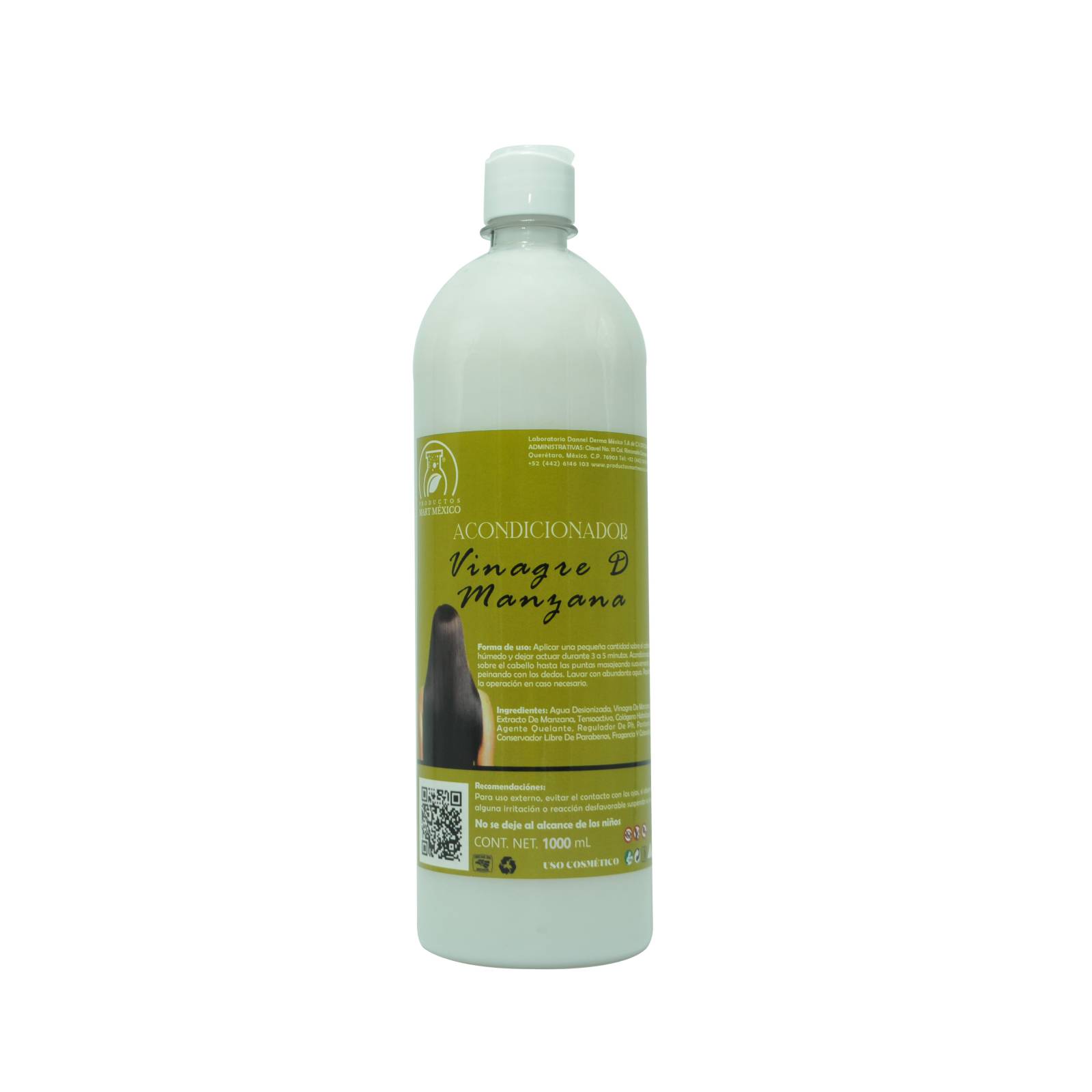 Acondicionador Con Vinagre De Manzana (1 Litro)