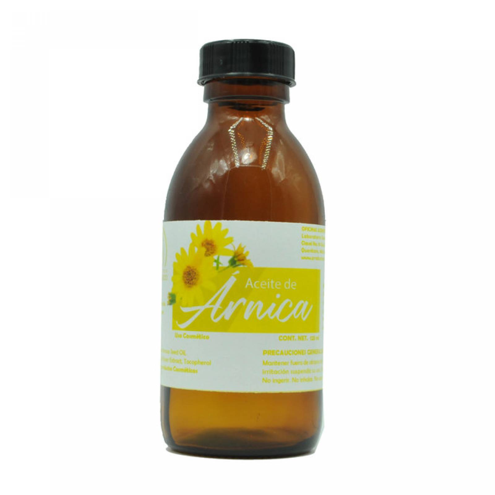 Aceite De Árnica Premium 100% Puro 125 Ml