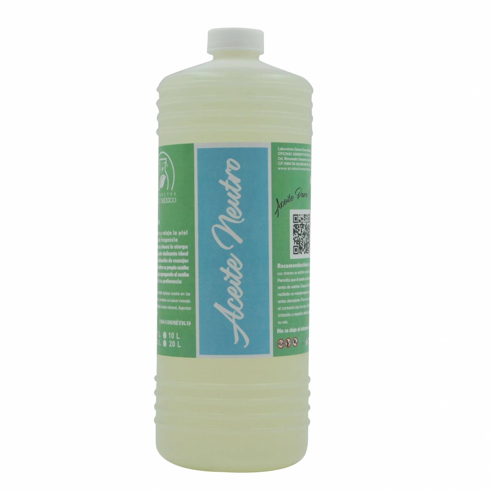 Aceite De Neutro Para Masajes (1 Litro)