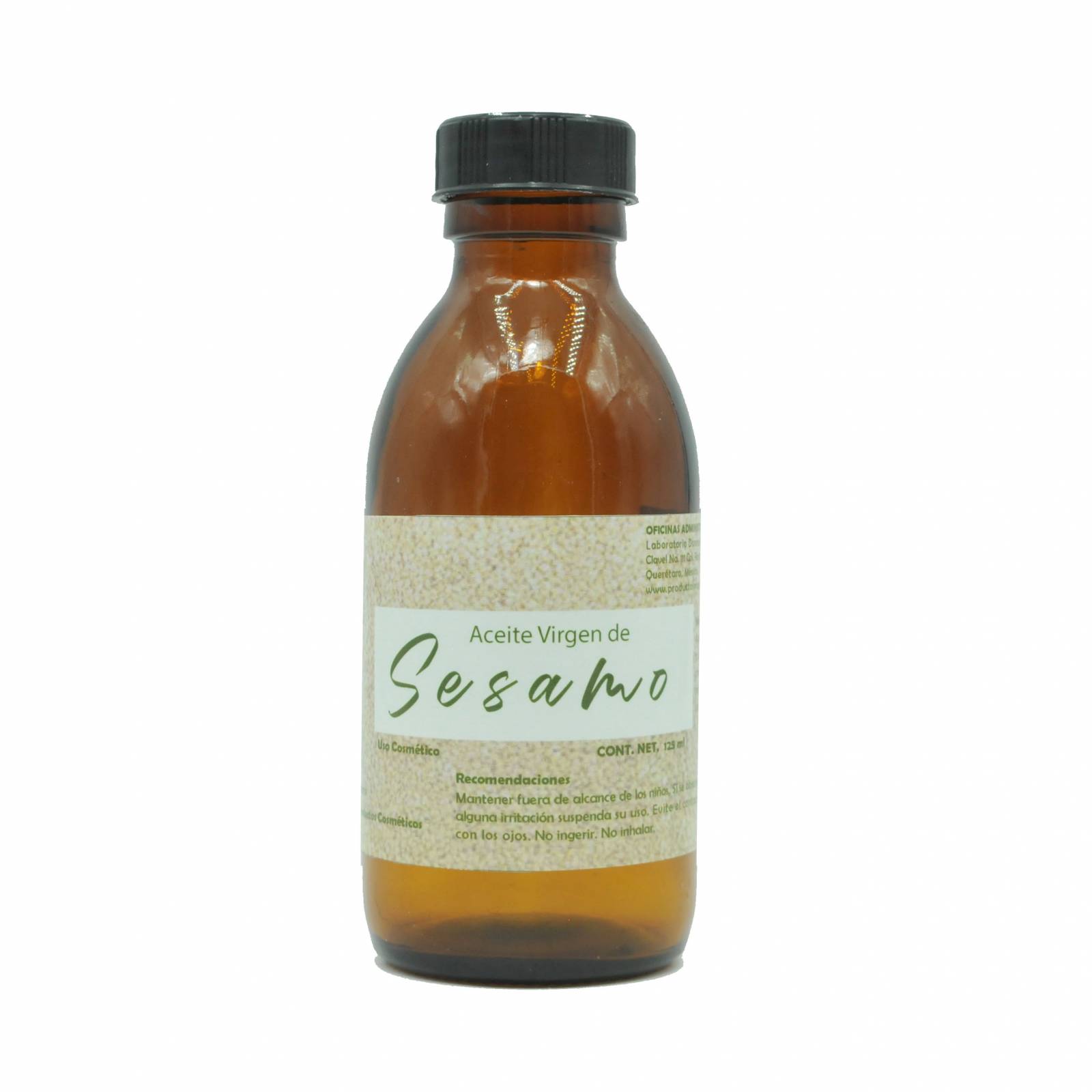 Aceite de sesamo Premium 100% Puro 125 Ml