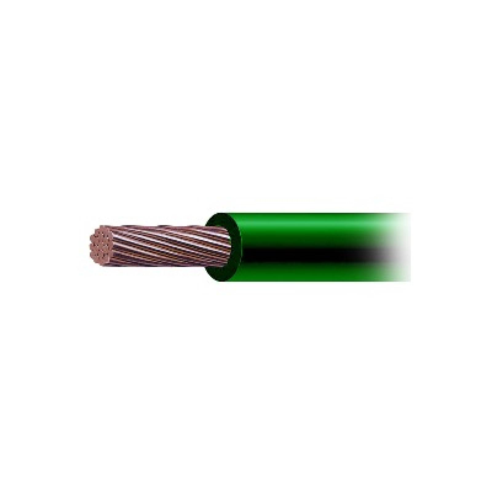 Cable Cobre Recubierto Thw-ls Cal 6 Awg 19hilos 100m
