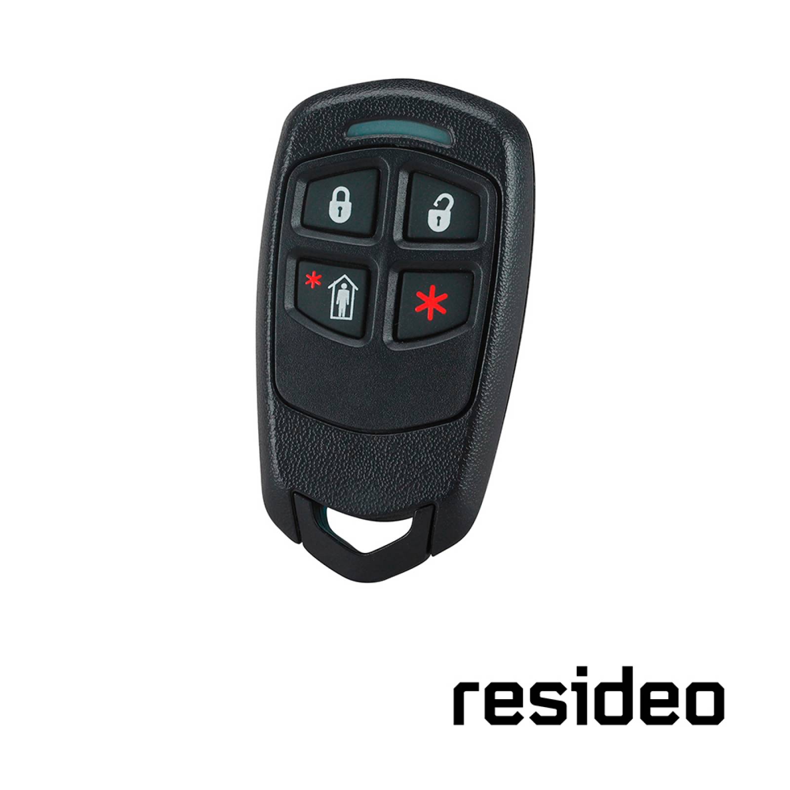 Llavero De Resideo 5834-4 4 Botones/ Compatible Con Paneles