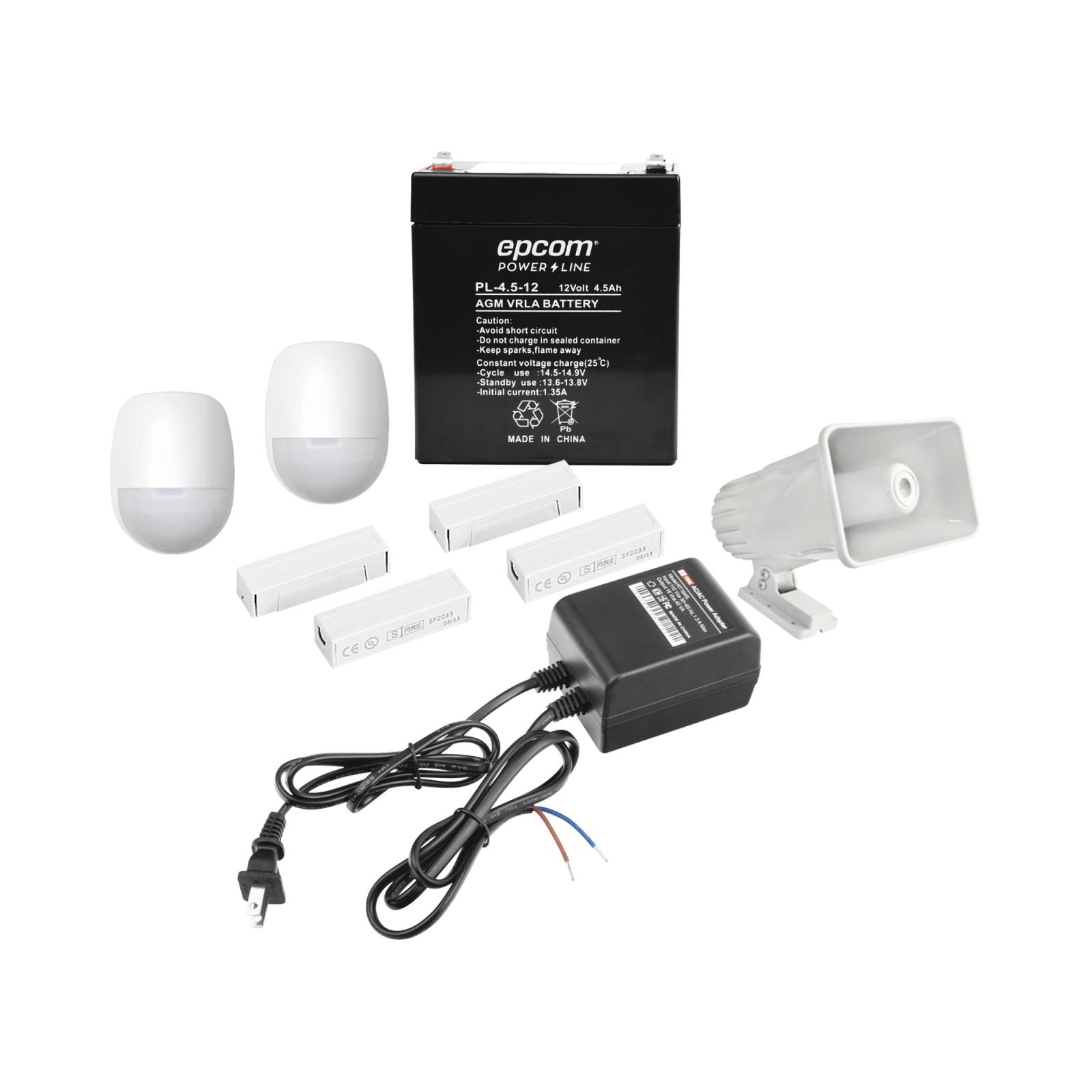 Kit de Accesorios para Sistemas de Alarma Cablebeados
