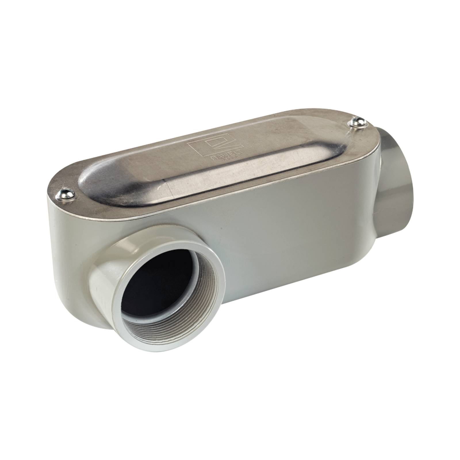 Caja Condulet tipo LR de 1 (35.4 mm) Incluye tapa y tornillos.