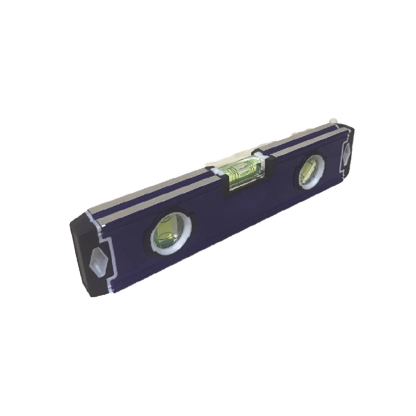 Nivel Magnético Tipo Torpedo de 9? con 3 Burbujas.