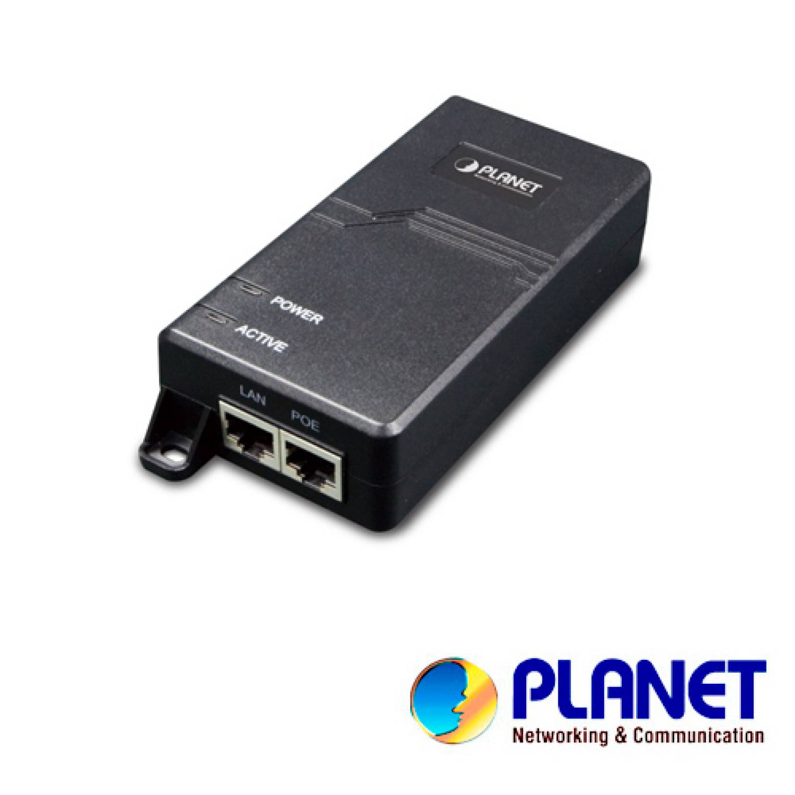 Inyector Poe Planet Poe-163 / 1 Puerto Rj45 Datos Velocidad