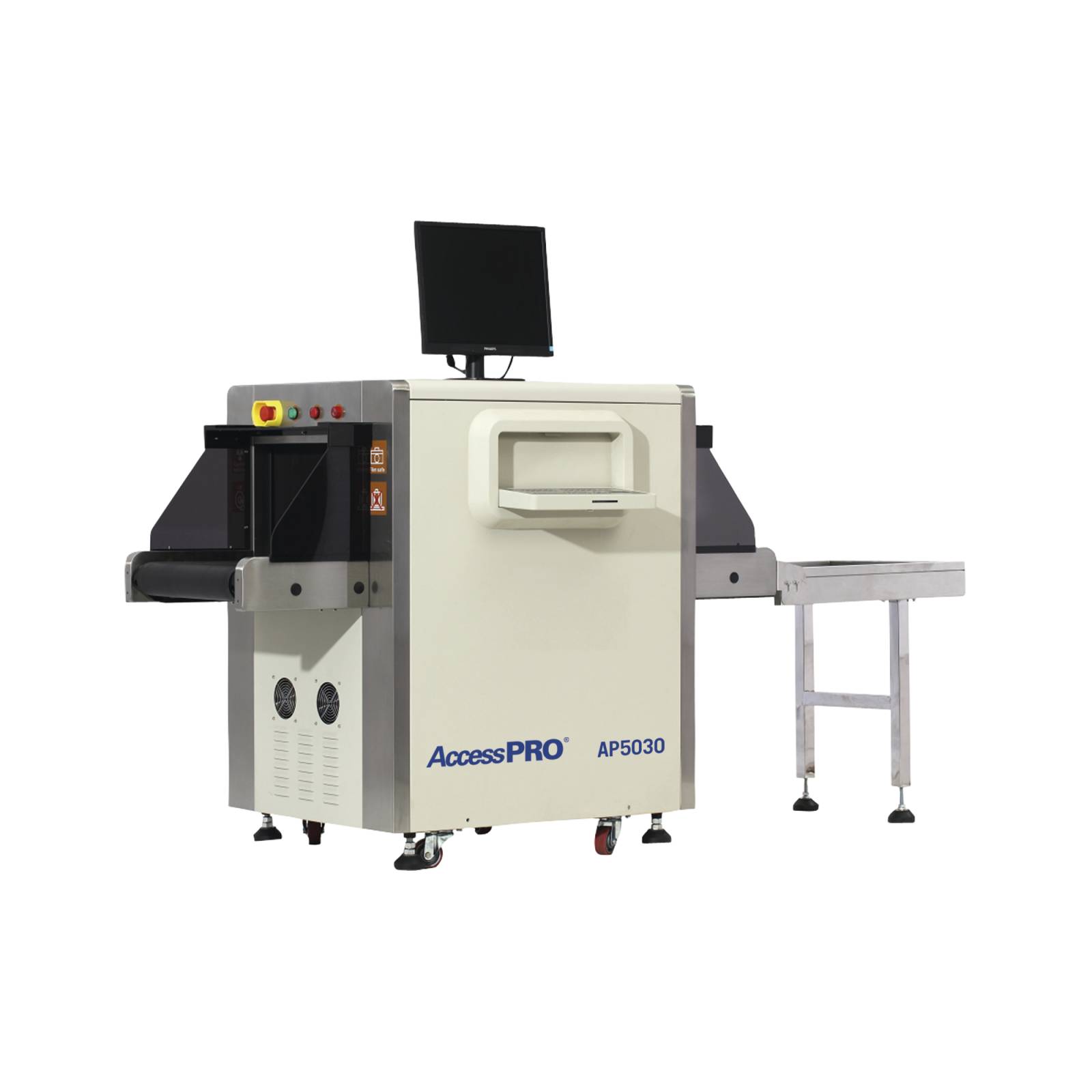 Sistema de inspección por Rayos X para equipaje de mano con tunel de 50 x 30 cms