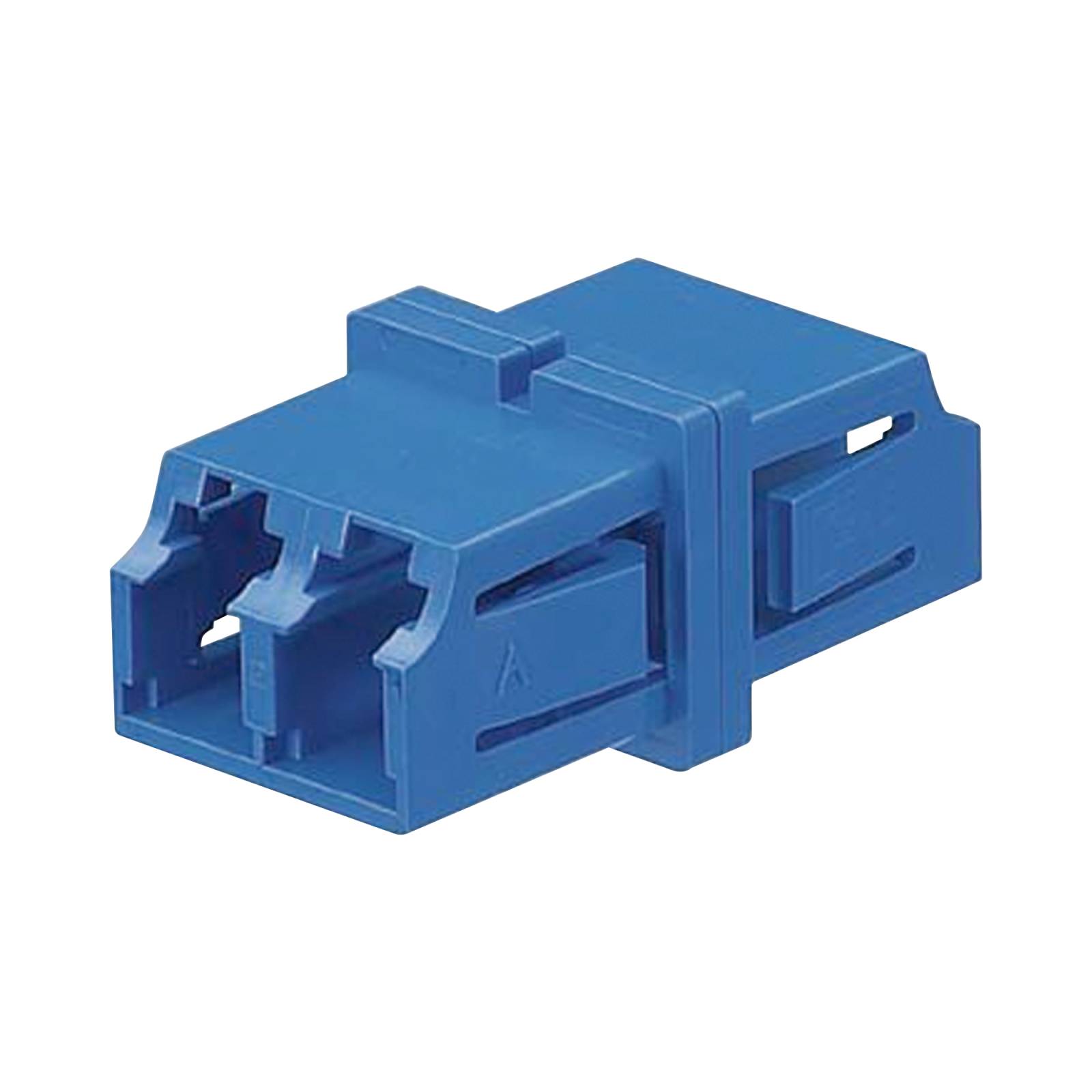 Módulo Acoplador LC Duplex, Para Fibra Monomodo, Color Azul
