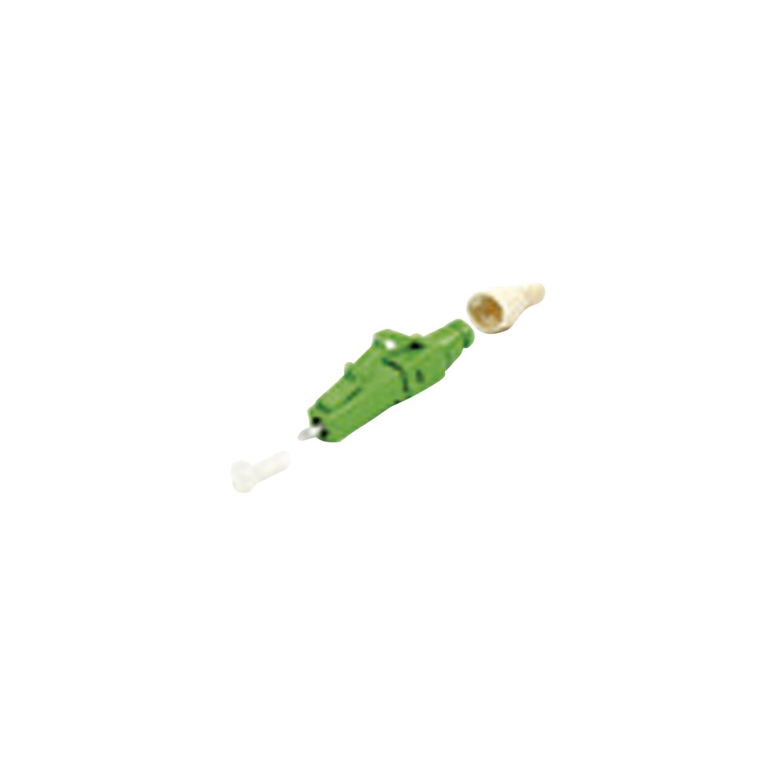 Conector de Fibra Óptica pre-pulido LightBow LC/APC Simplex, Monomodo OS1/OS2, re-terminable, Color Verde