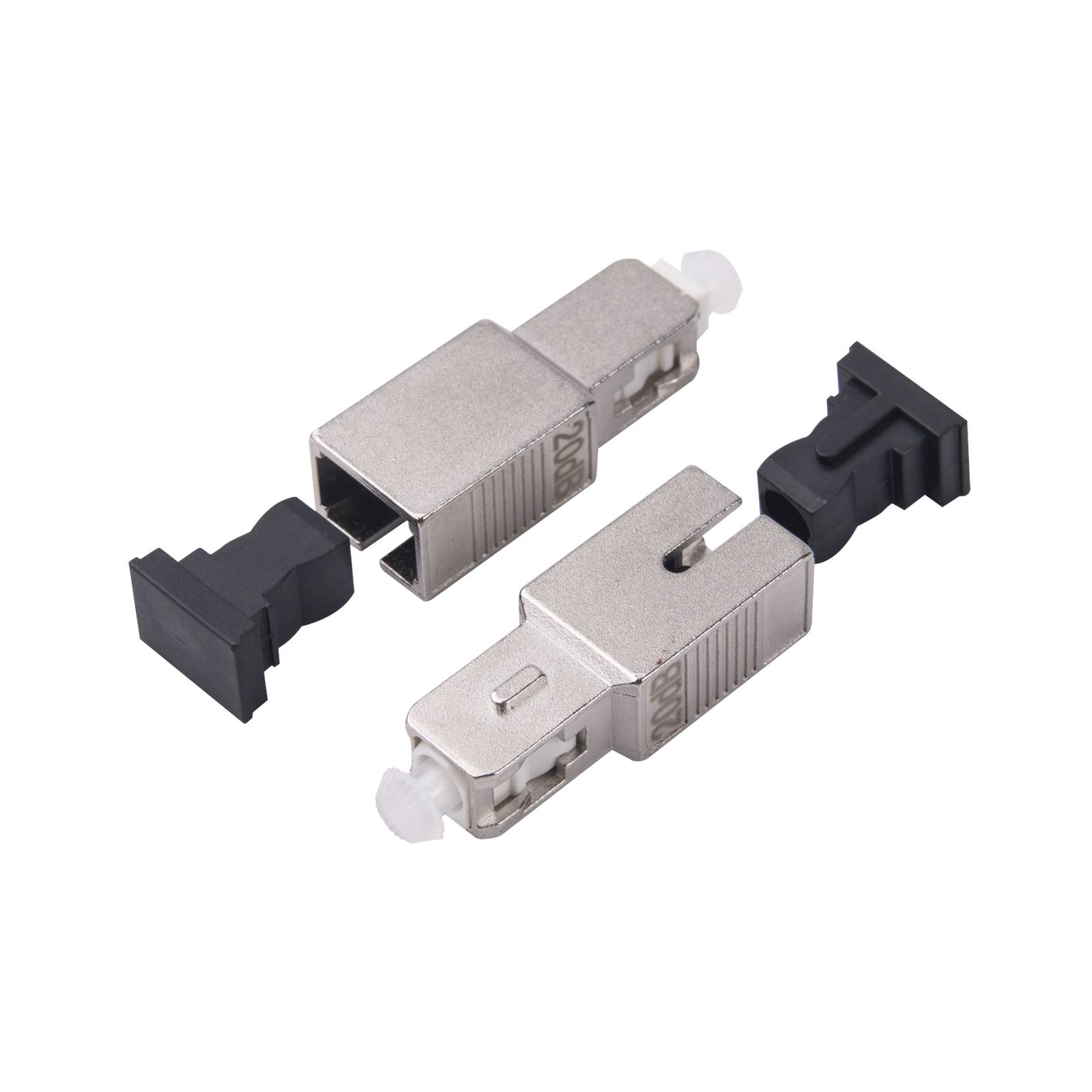 Atenuador De Fibra SC De 1dB Macho-Hembra | Monomodo SM UPC De Alta Precisión Para Comunicaciones Ópticas – SC/UPC, 41x12.5x9mm, ROHS