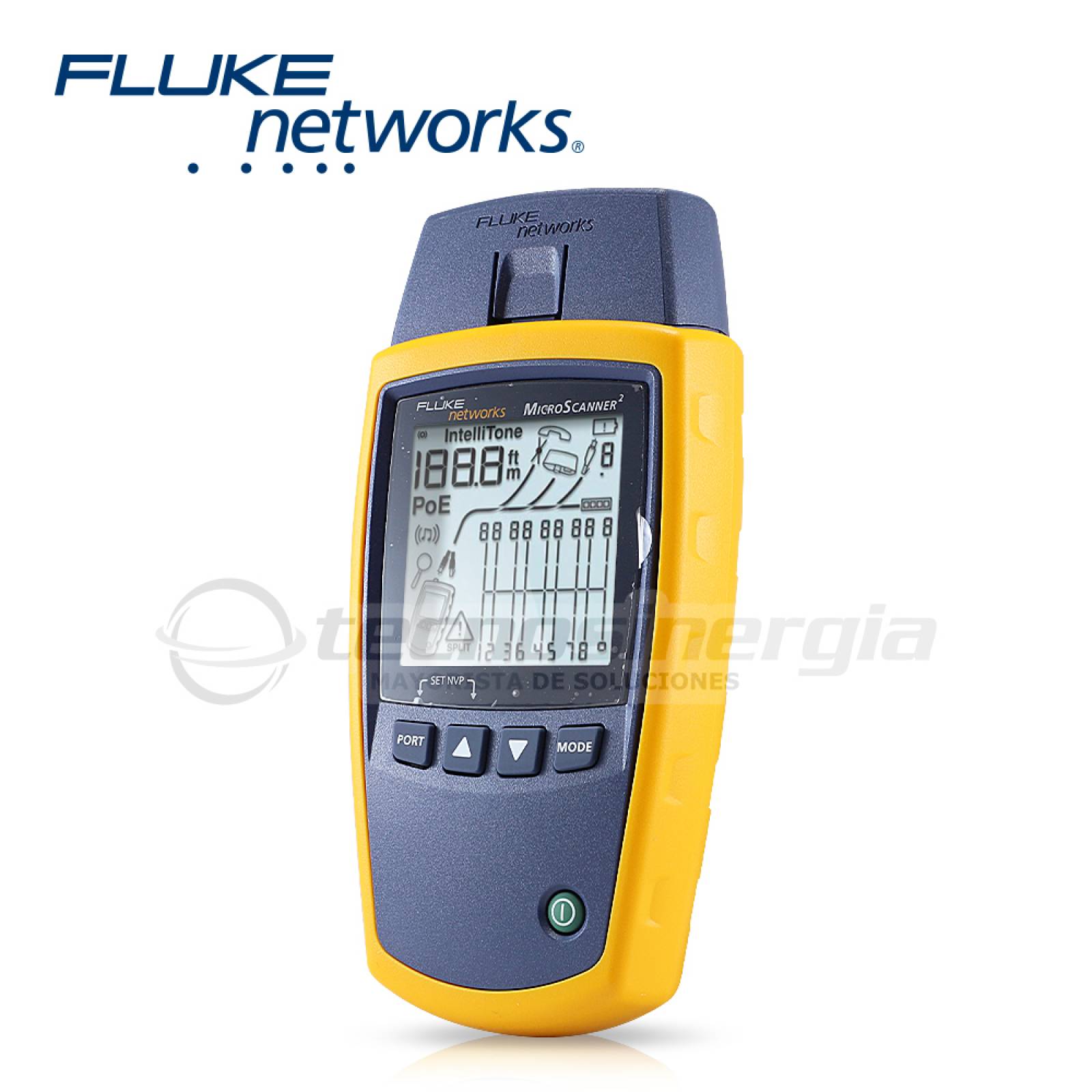 Tester De Red Microscanner 2 Fluke Networks Ms2-100 Para Com
