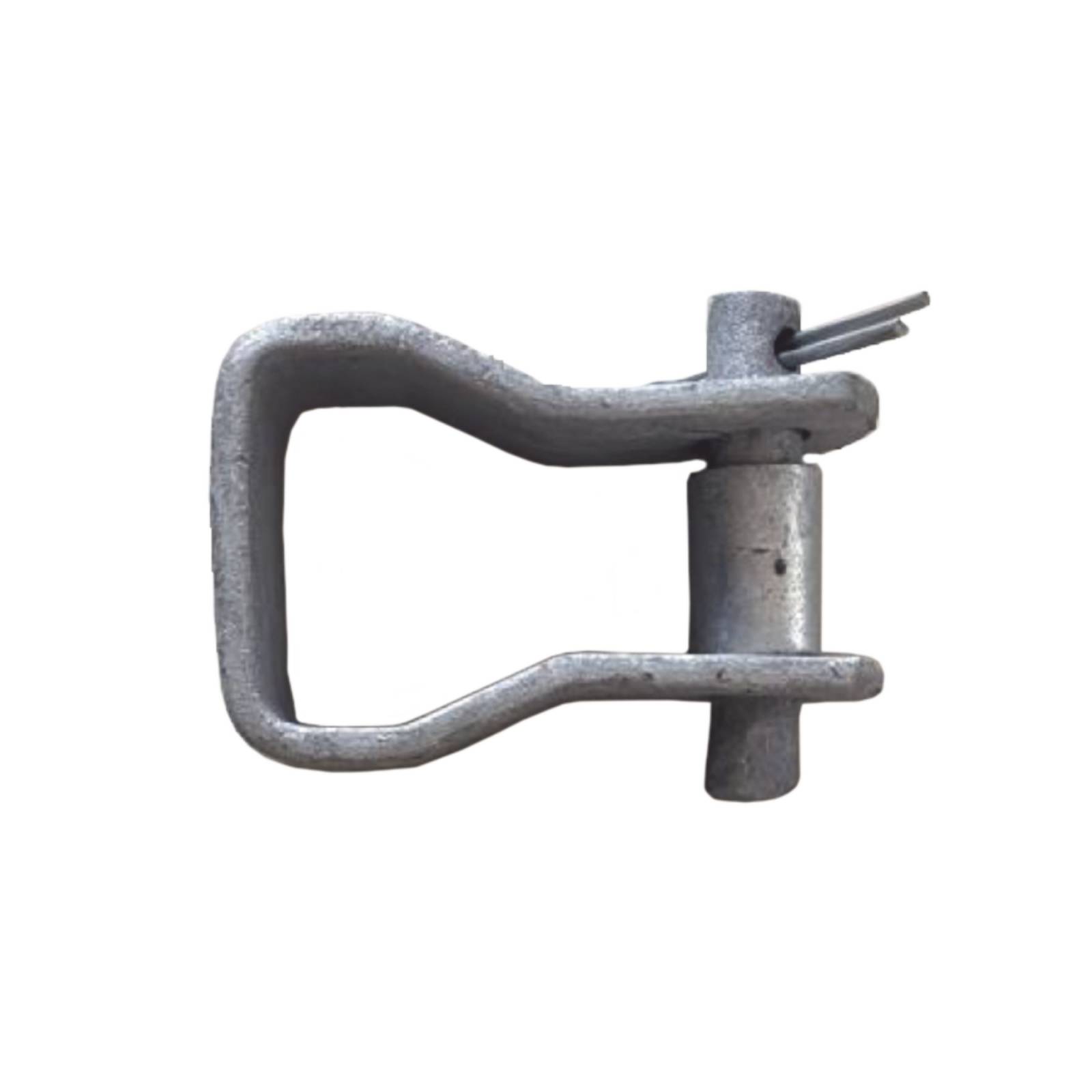 Herraje tipo D grande con chaveta