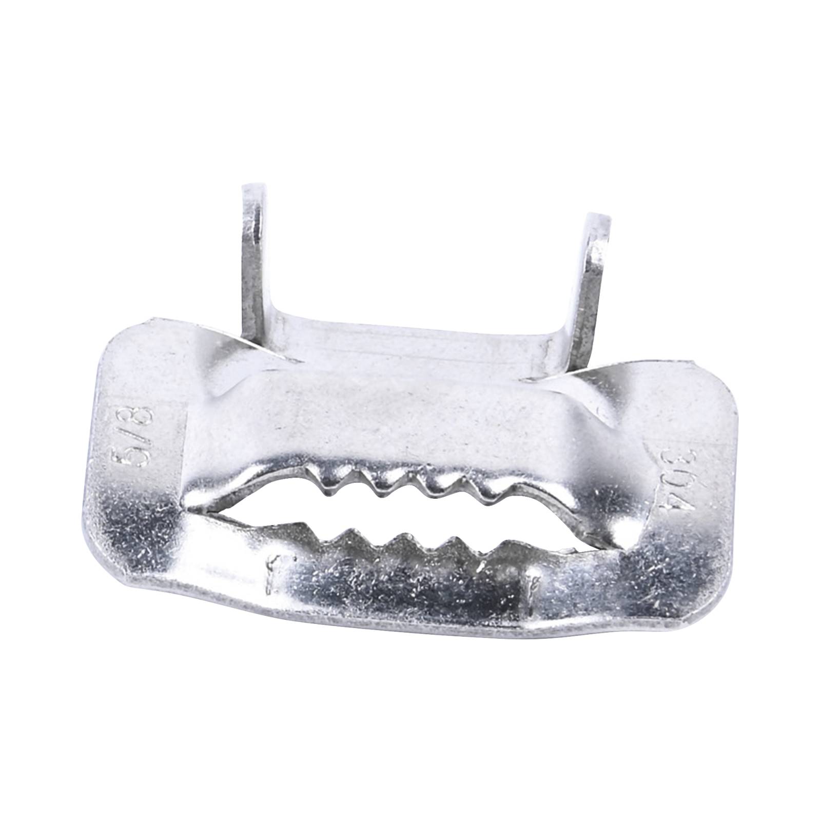 Hebilla de Acero Inoxidable T, 5/8, 100 piezas