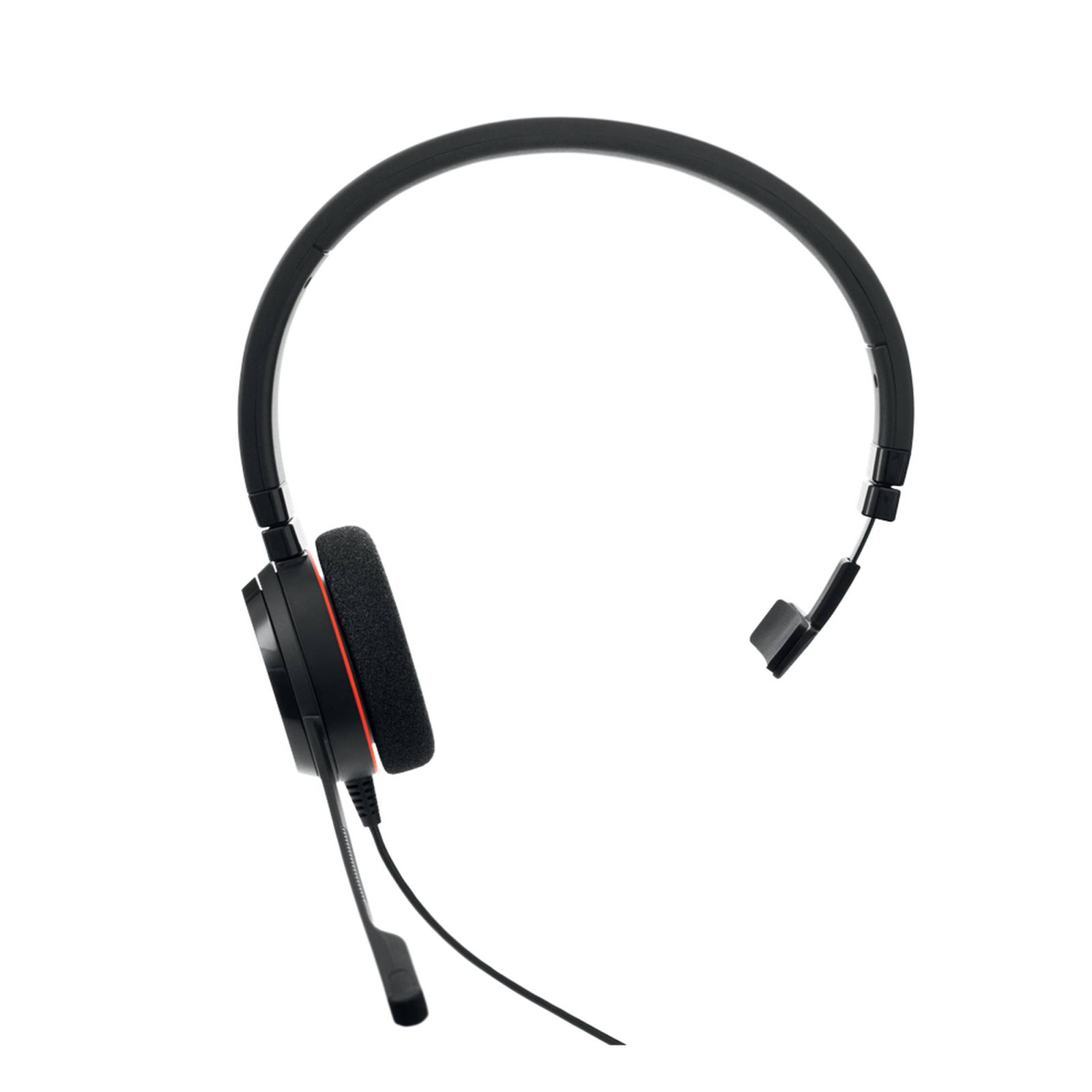 Jabra Evolve 20 Mono con conexión USB, micrófono con cancelación de ruido de última generación, configuración Plug and Play, Certificación Microsoft Teams (4993-823-109)