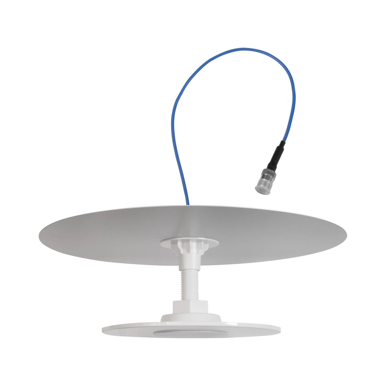 Antena Omnidireccional de Bajo Perfil Ultra Delgada con Reflector para Máxima Ganancia| Cubre bandas de celular 4G, 3G y WiFi de 608 a 2700 MHz | Ganancia de 7 dBi