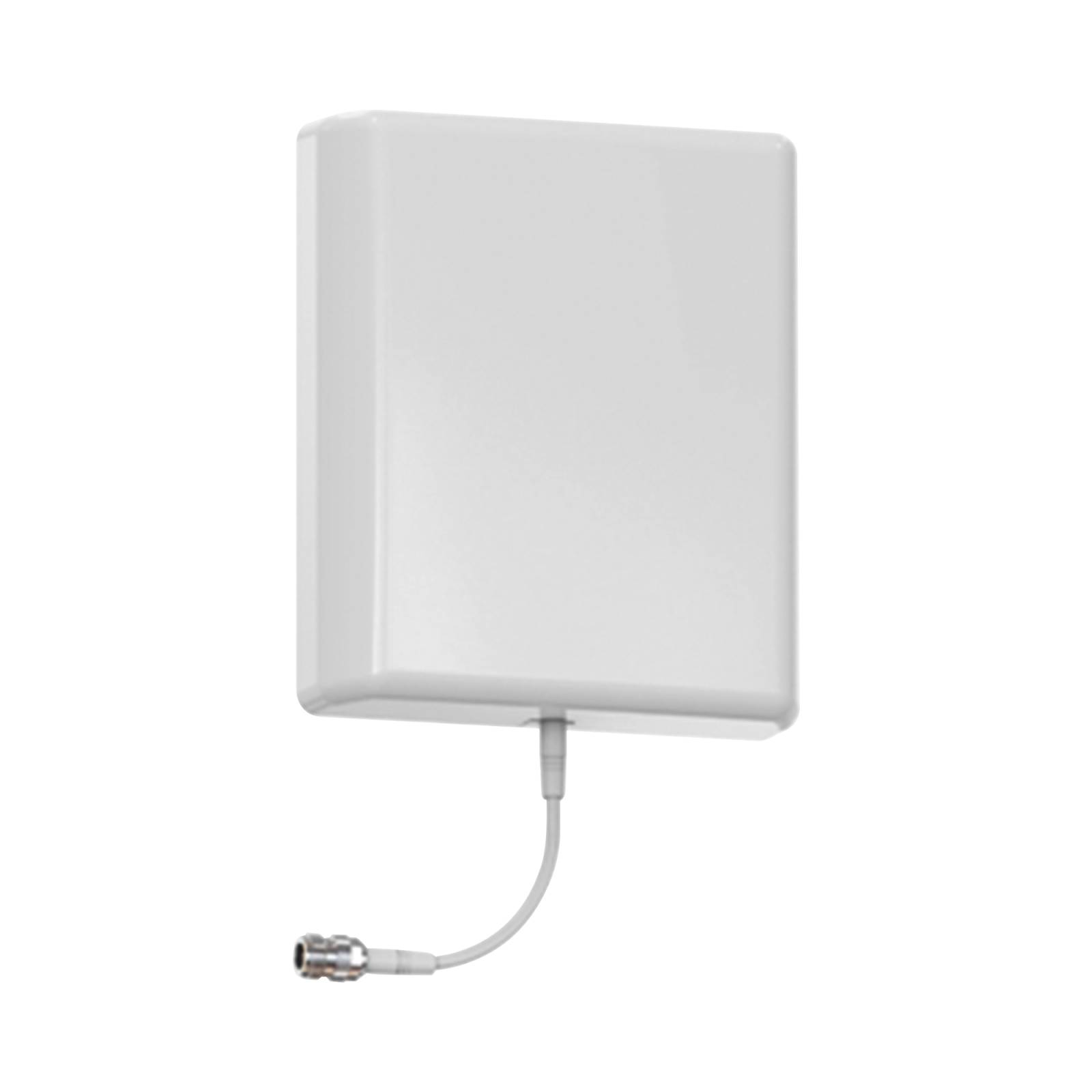 Antena direccional tipo Panel para interior o exterior, 806-960 / 1710-2500 MHz, 8dBi, con conector N-Hembra, incluye montaje para pared