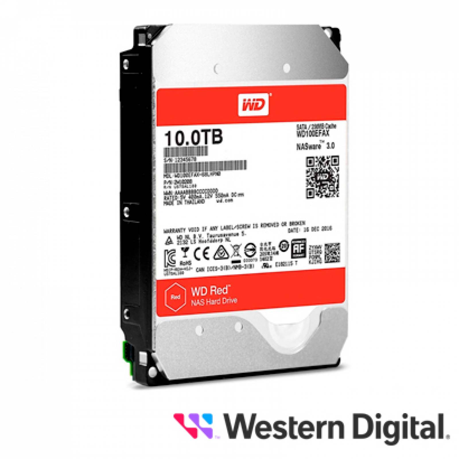 Dd Disco Duro 10 Tb Sata Wd Red Wd100efax 5400 Rpm Cache 256