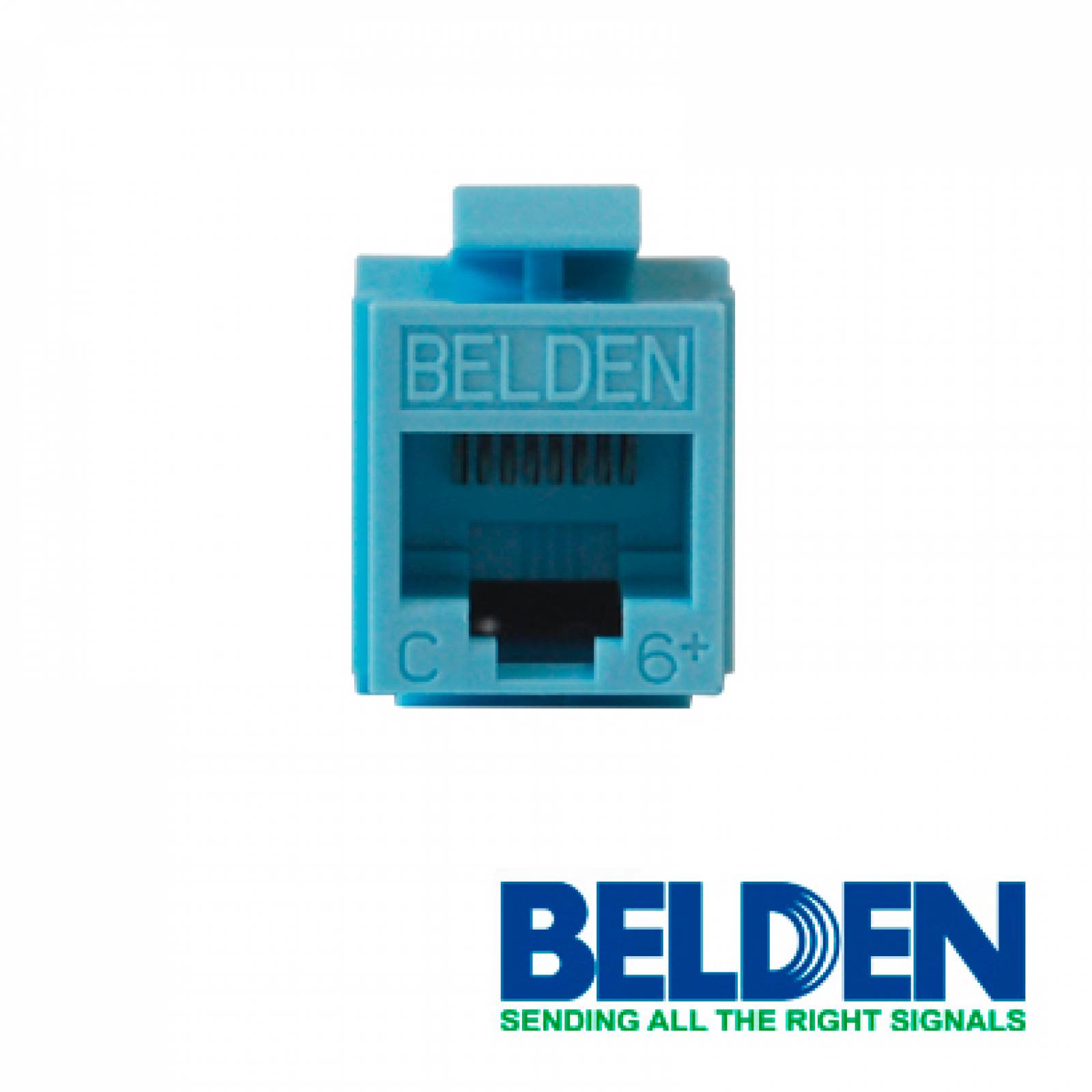 Conector Modular Jack Rj45 Cat6 Belden Ax101326 Estilo Keyco
