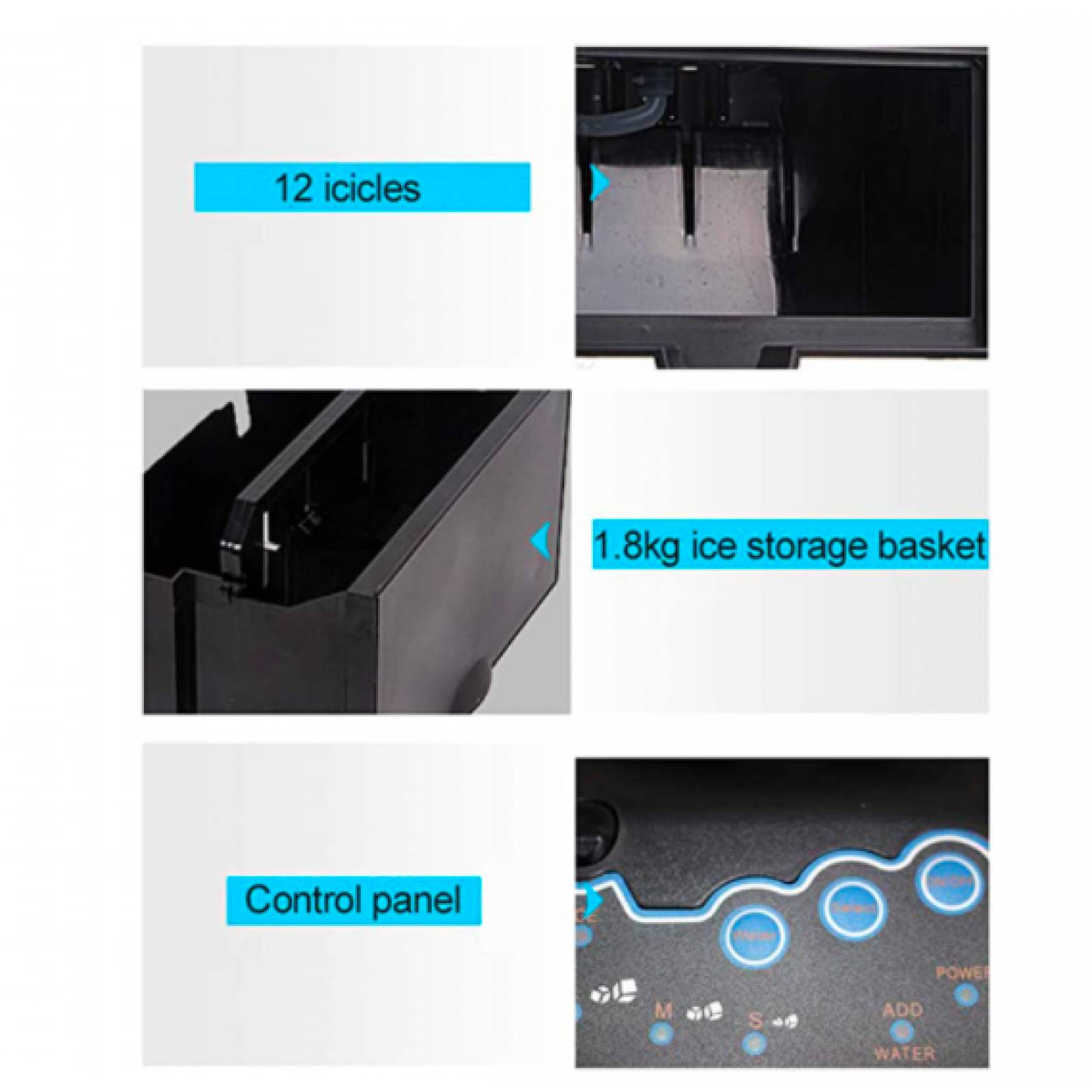 Máquina De Hielo Con Garrafón Hasta 25kg X Dia