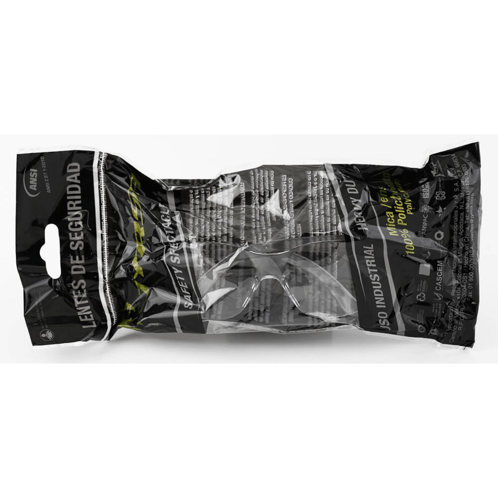 Lente senador de policarbonato mica clara 300 piezas
