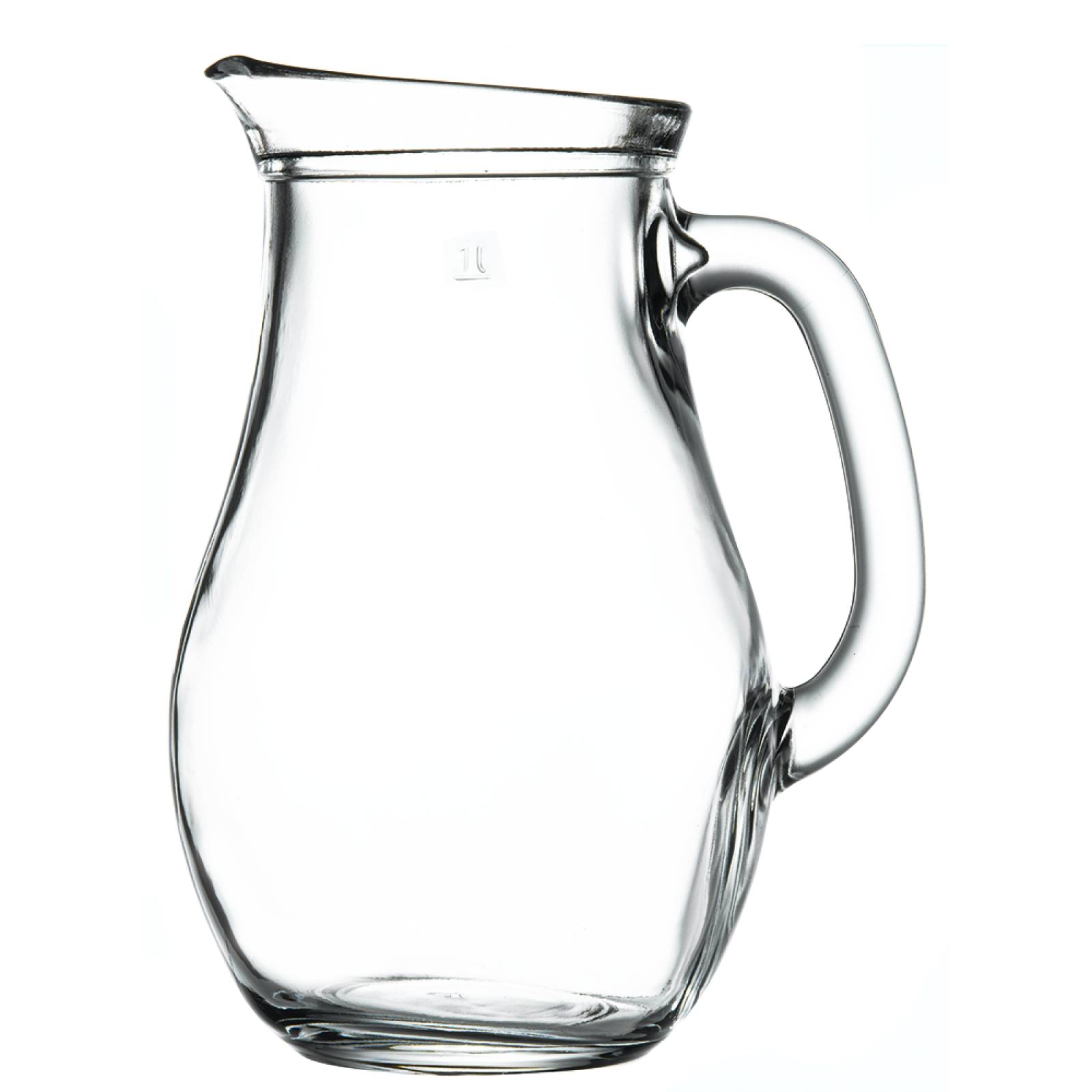 Jarra de Vidrio con Agarradera 1 Lt Pasabahce