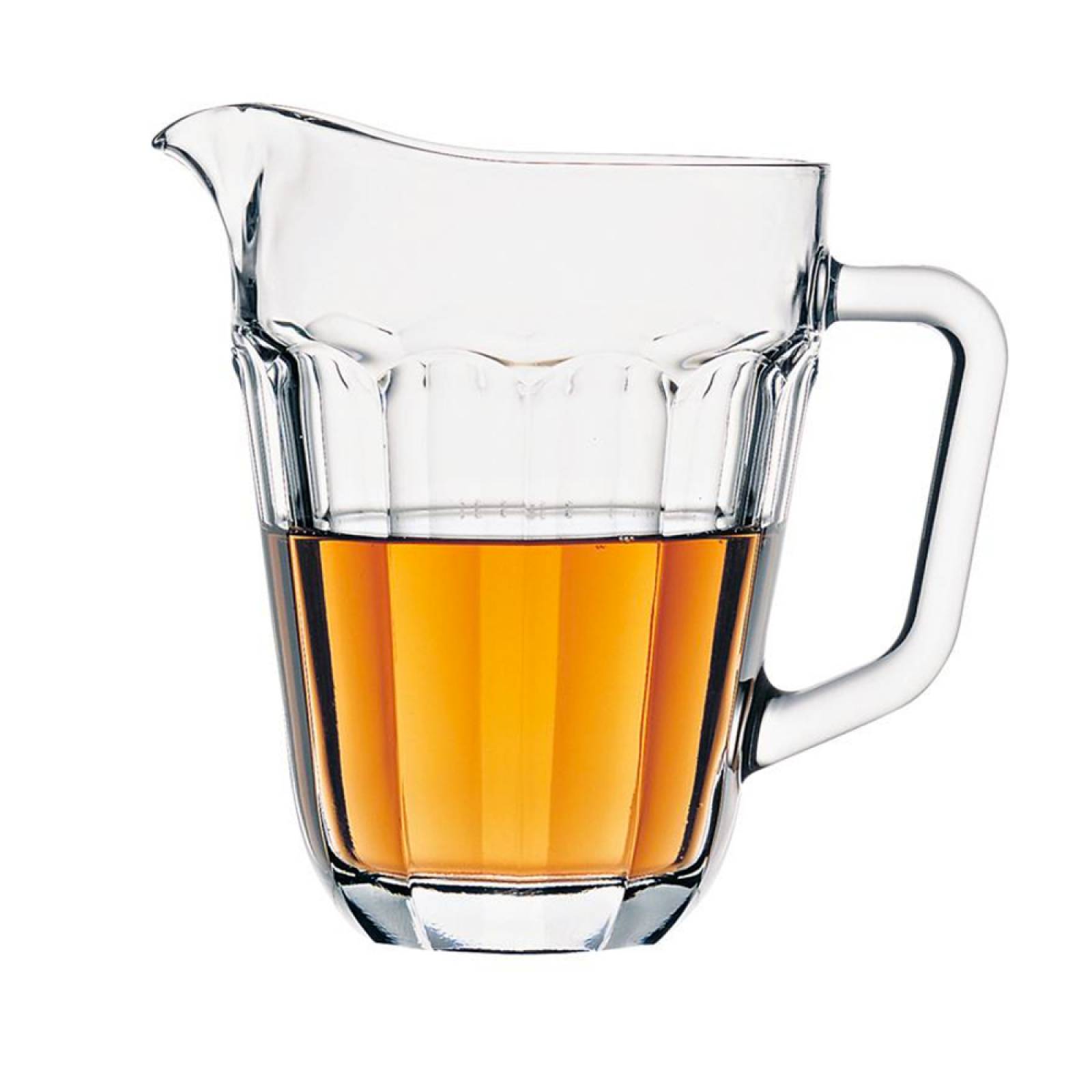 Jarra de Vidrio Bar Casablanca con Agarradera 1 Lt Pasabahce