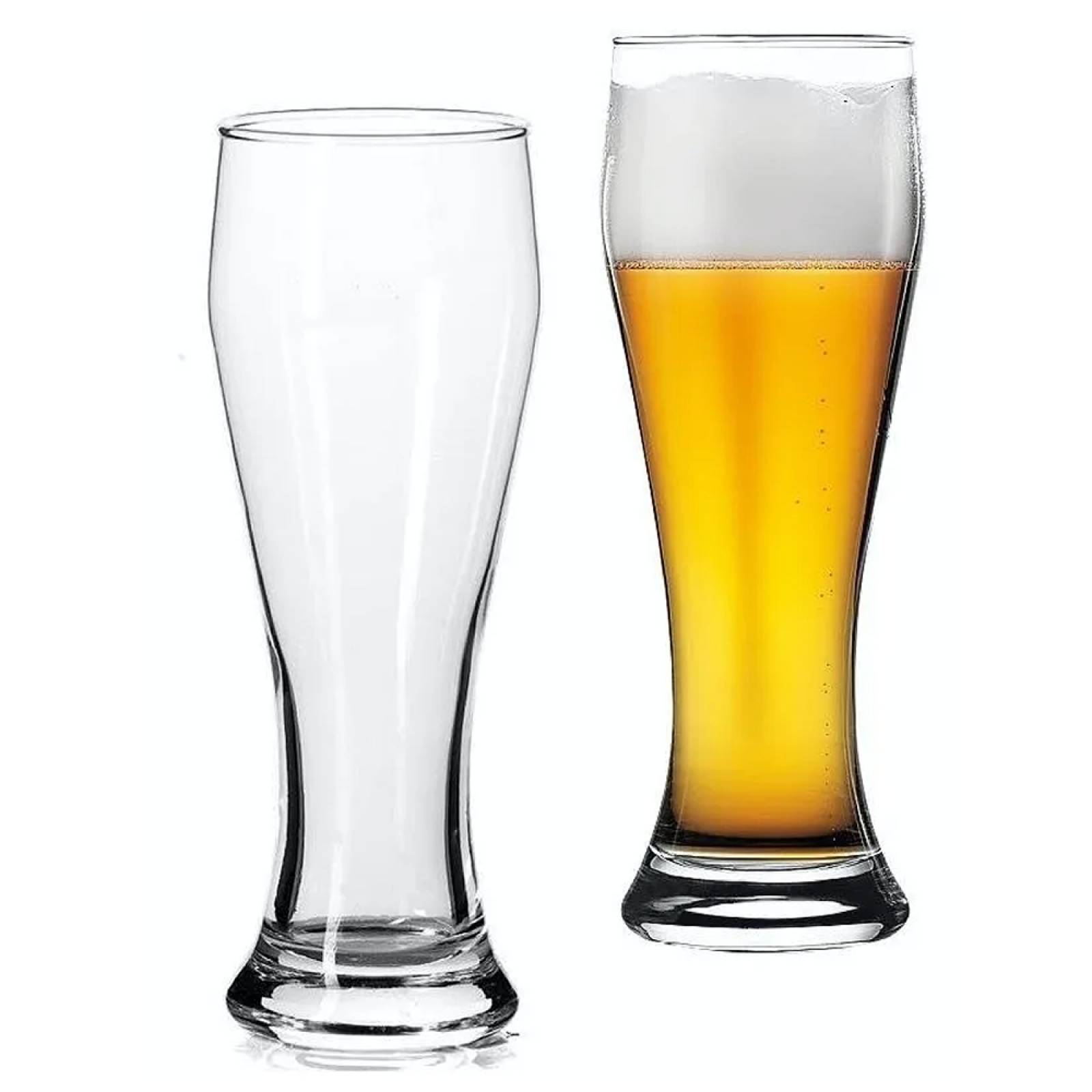 Juego De 12 Vasos Weizenbeer Cerveceros 400 Ml Pasabahce