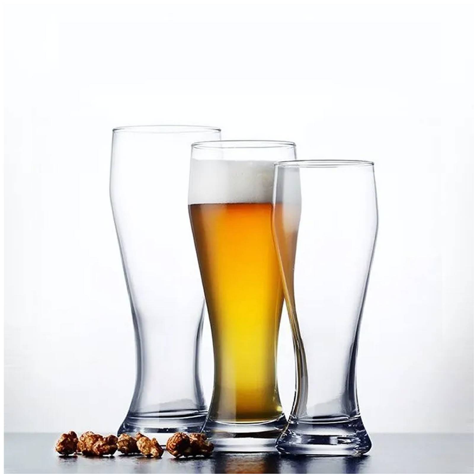 Juego De 12 Vasos Weizenbeer Cerveceros 400 Ml Pasabahce