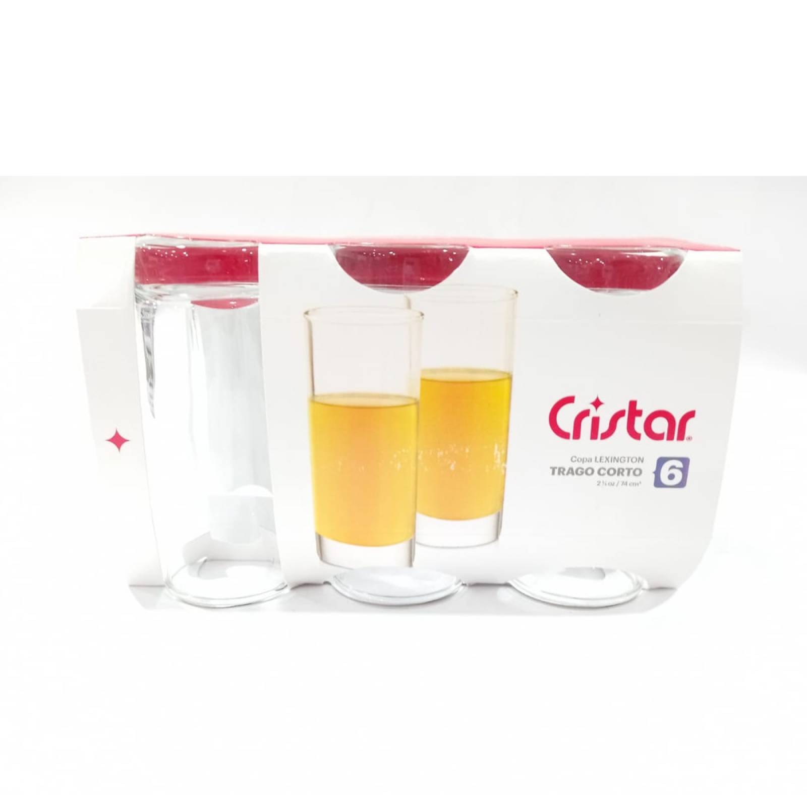 Juego de 24 Vasos Tequileros Caballitos Lisos Lexington 2.5 Oz