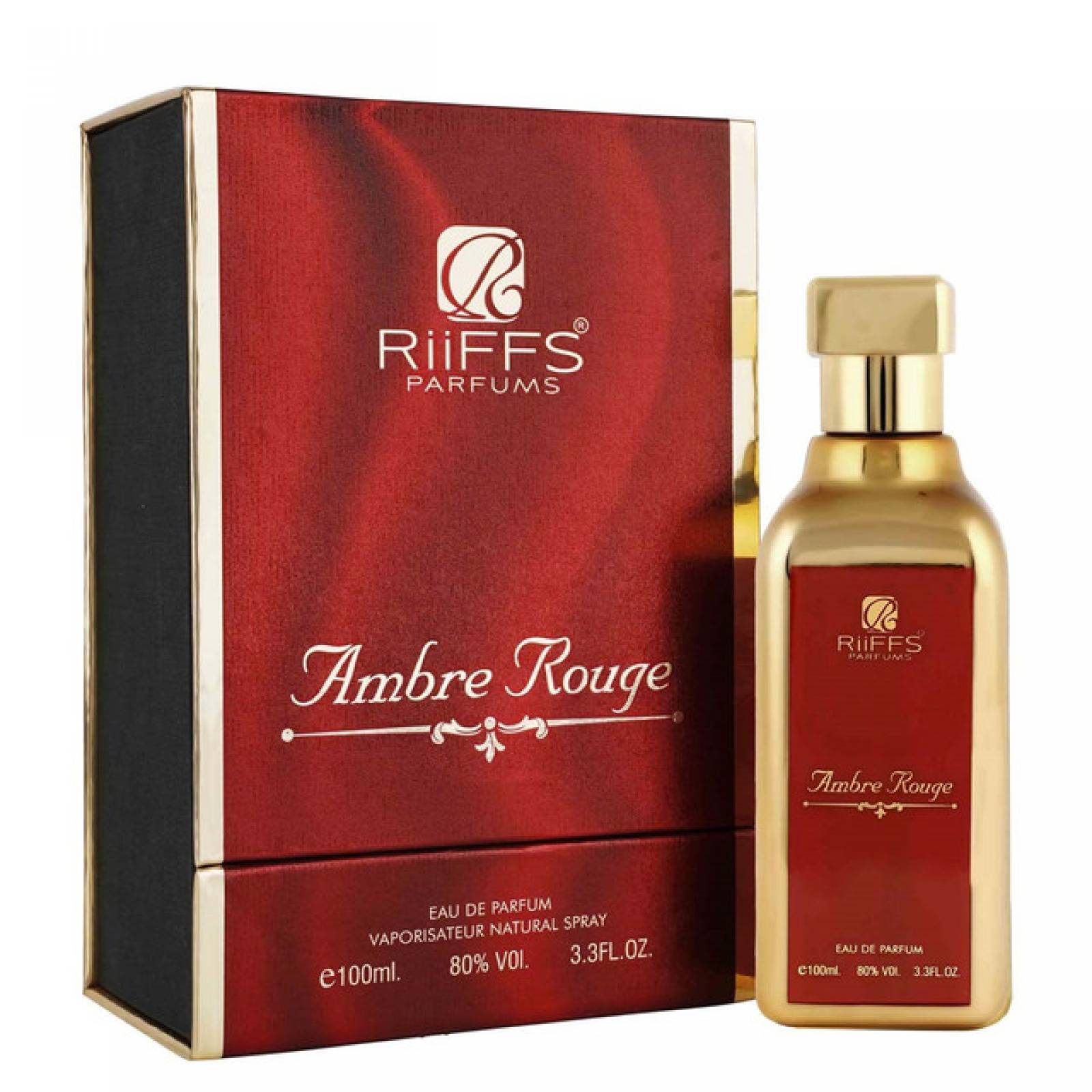 Perfume UNISEX RIIFFS AMBRE ROUGE  EDP 100ML