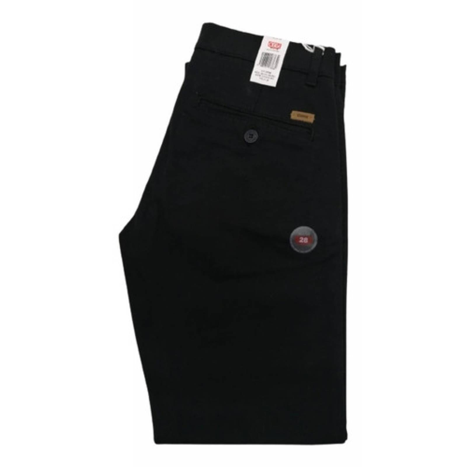 Oggi Jeans Slim Para Hombre Chinos Gabardina Negro